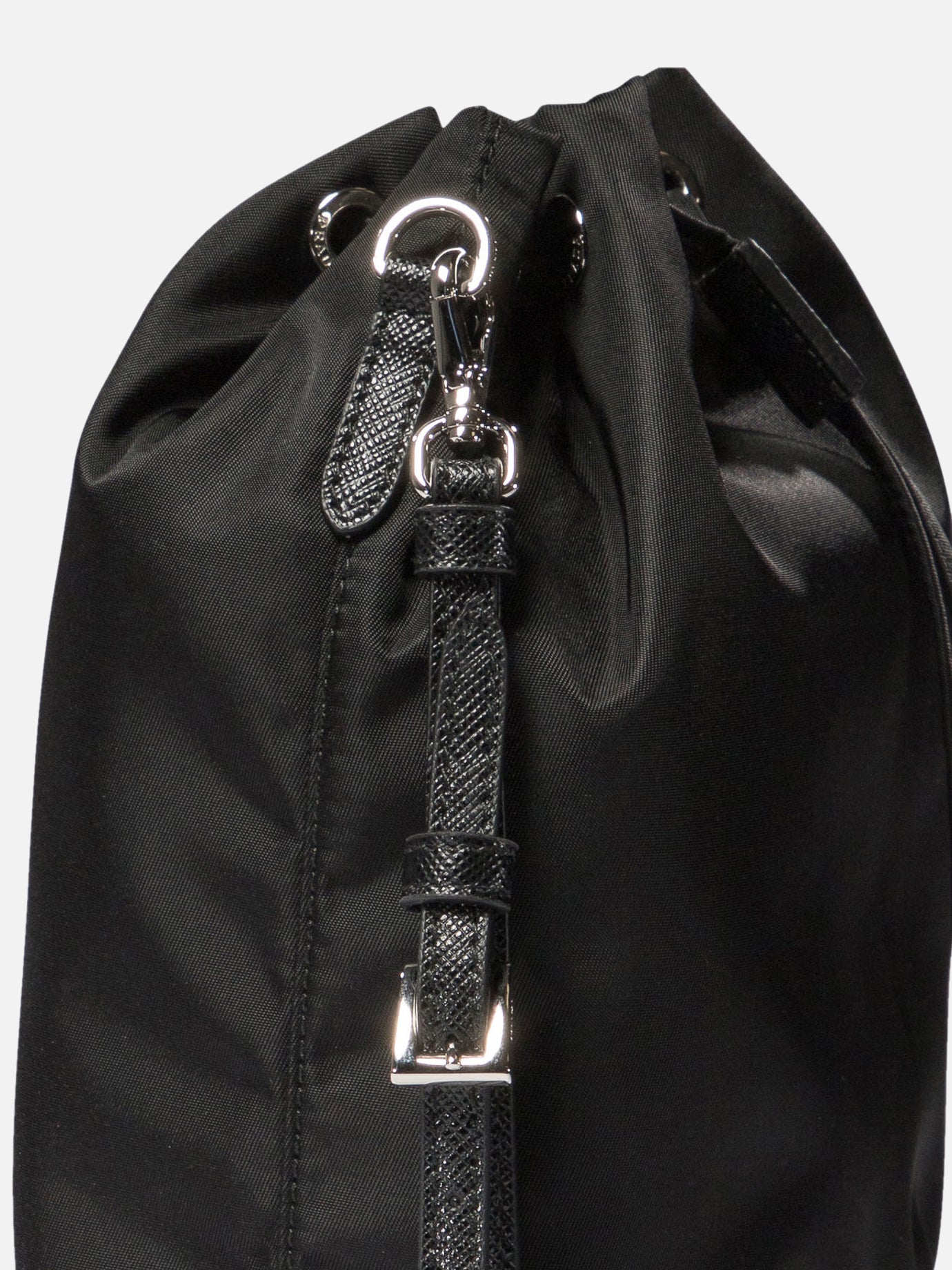 Pouch 100% recycled polyamide - 100% viscose  Black - Prada Women | PDP | VIETTI Online Store | Zoom-Modal_4
