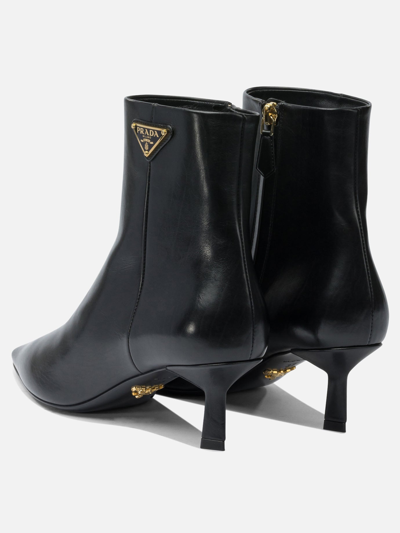 Zipped boots 100% calf leather - 100% leather  Black - Prada Women | PDP | VIETTI Online Store | Zoom-Modal_4
