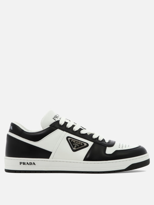 Low top sneakers 100% calf leather - 100% rubber  White - Prada Men | PDP | VIETTI Online Store 
