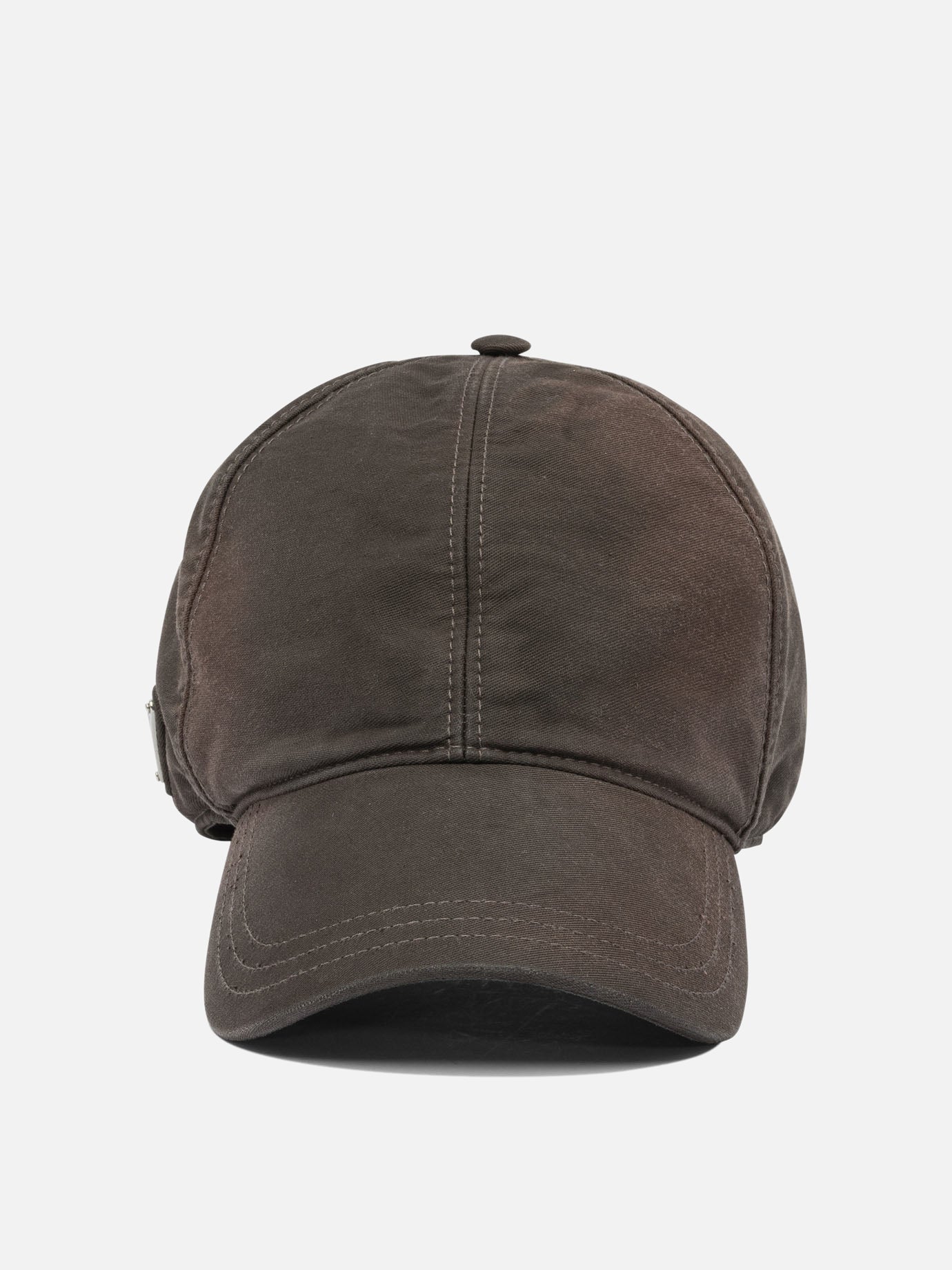 Prada Cotton trucker hat 13605520_L Brown thumbnail_1
