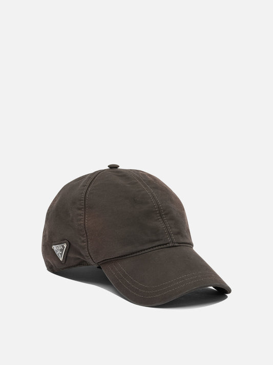 Prada Cotton trucker hat 13605520_L Brown 2