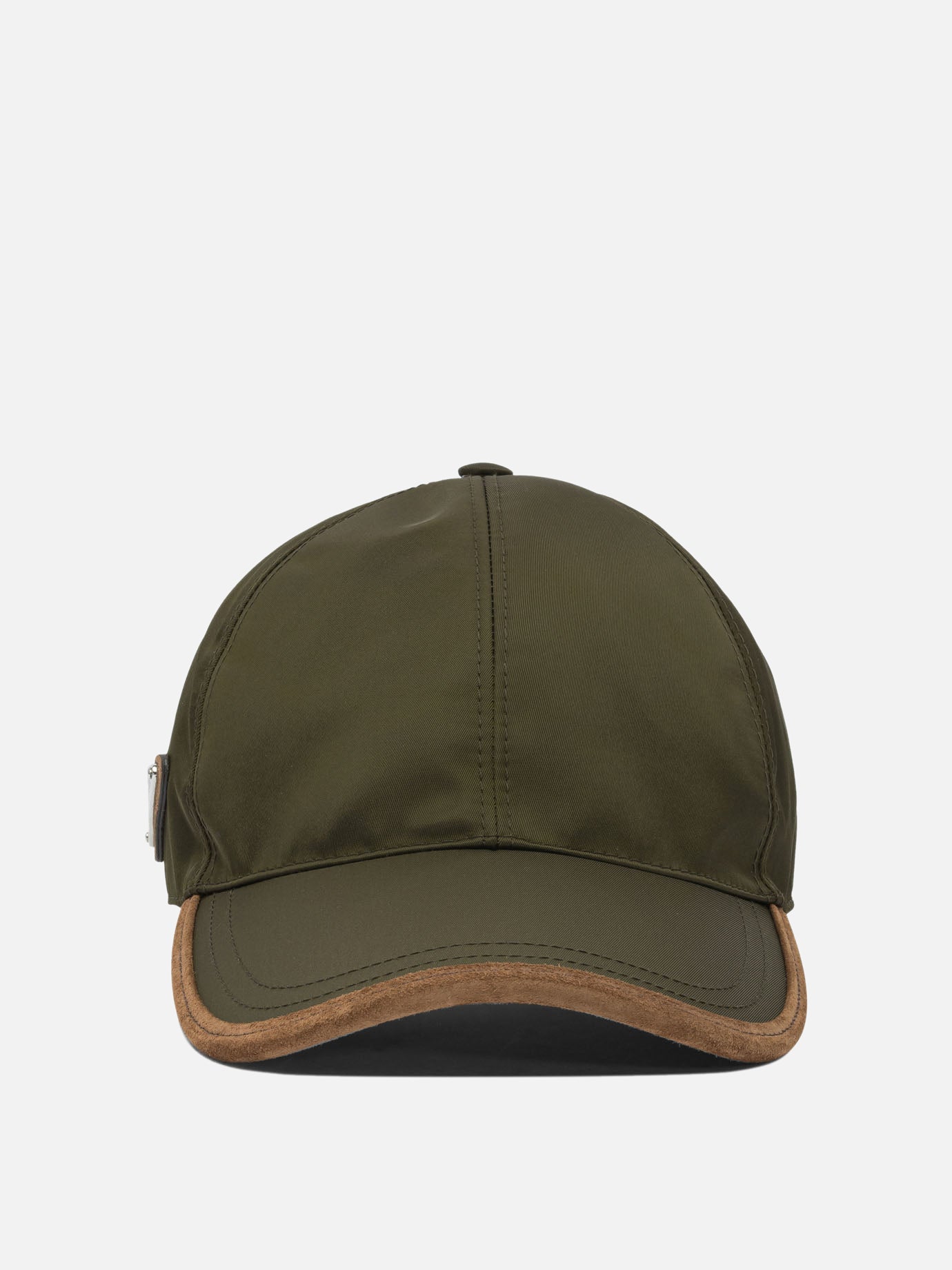 Baseball caps 100% recycled polyamide  Green - Prada Men | PDP | VIETTI Online Store | Zoom-Modal
