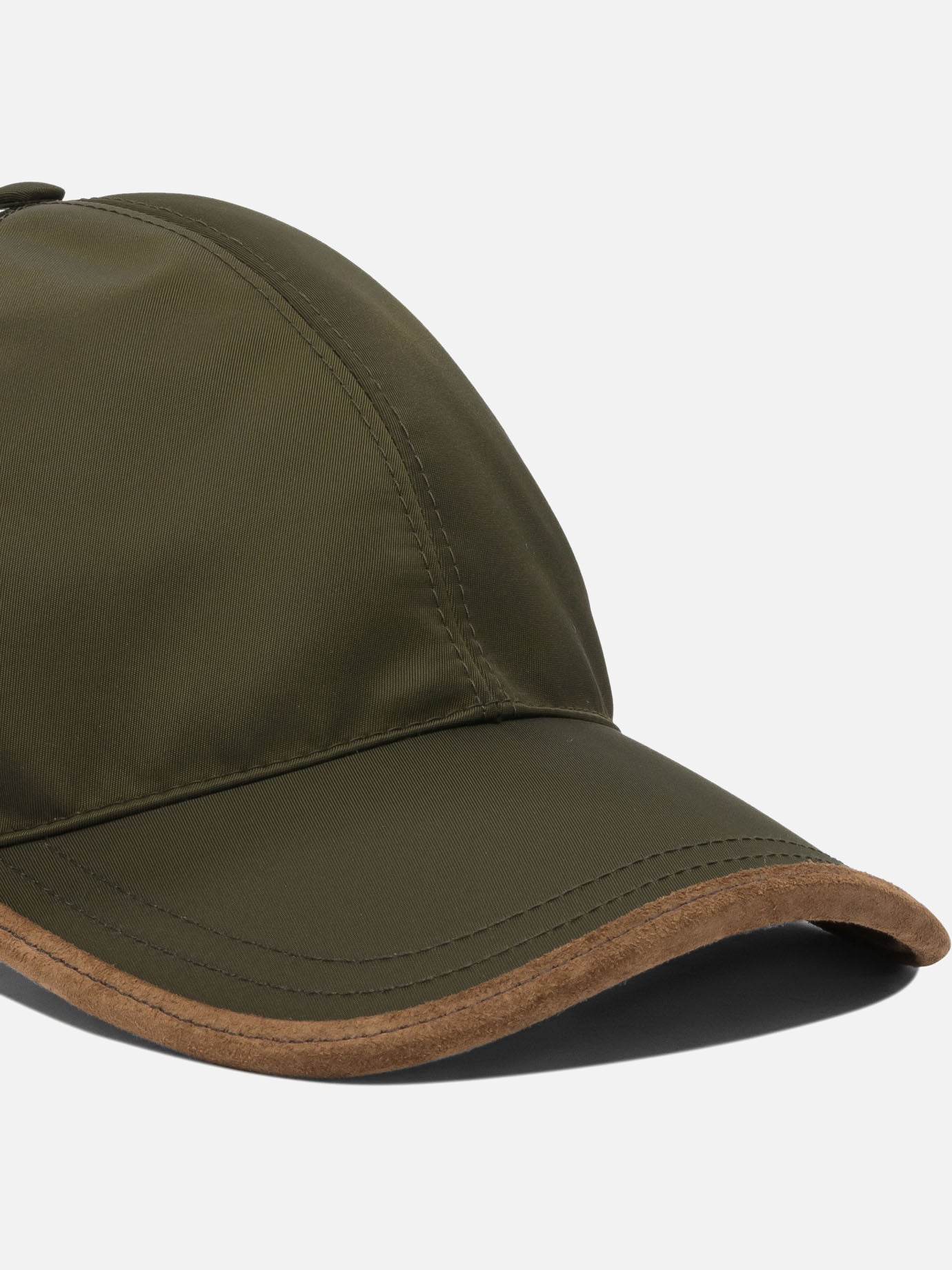 Baseball caps 100% recycled polyamide  Green - Prada Men | PDP | VIETTI Online Store | Zoom-Modal_4
