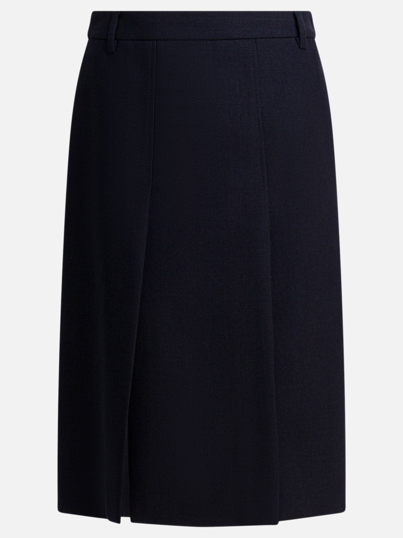 Midi skirts Pinstriped  Black - Prada Women | PDP | VIETTI Online Store | thumbnail