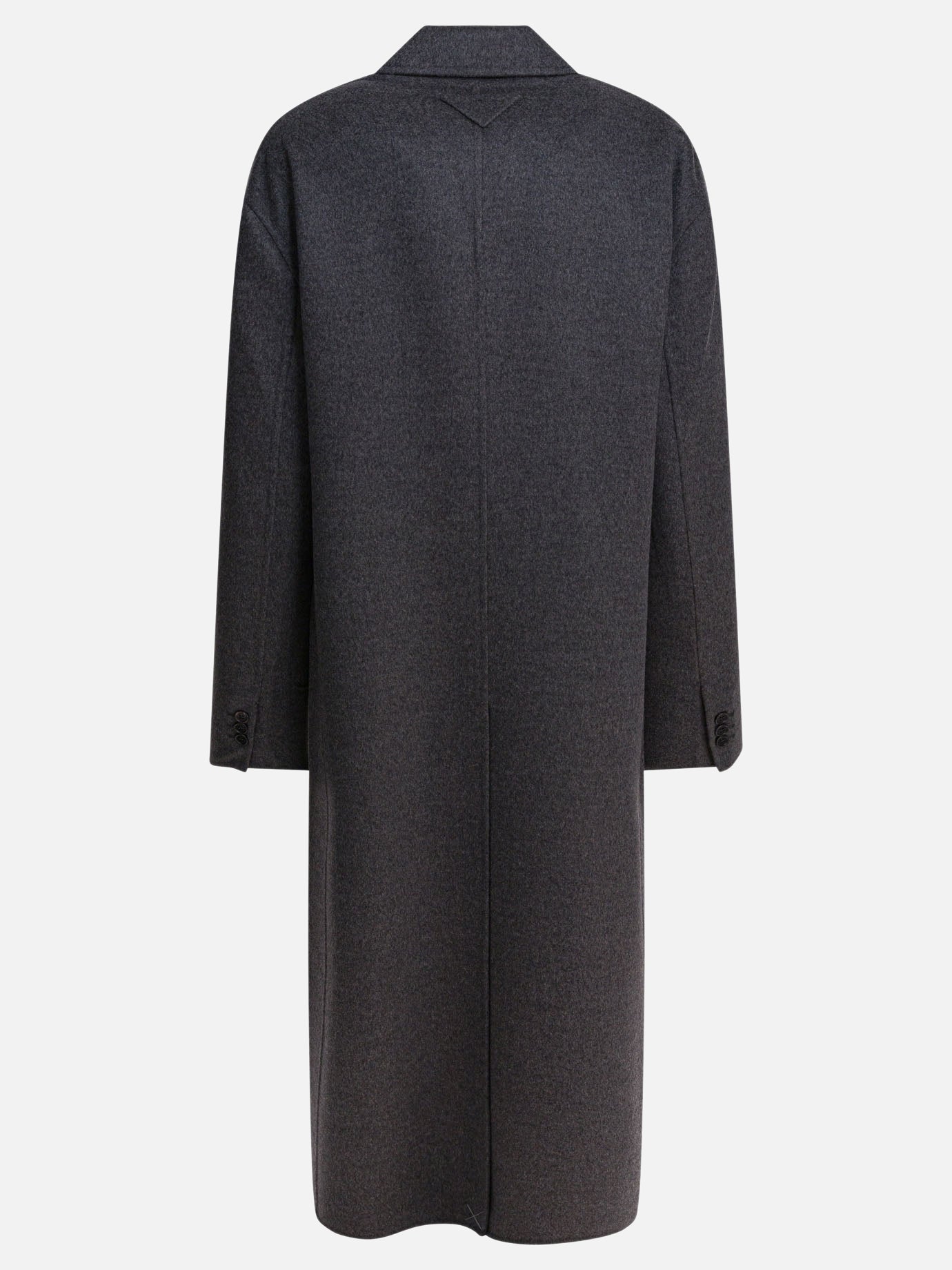 Long coats Solid colour  Grey - Prada Women | PDP | VIETTI Online Store | Zoom-Modal_2

