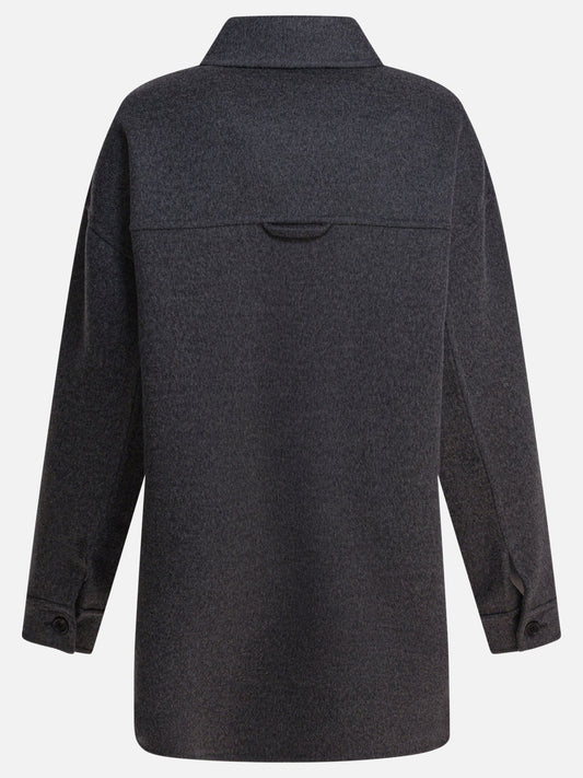 Short coats Logo  Grey - Prada Women | PLP | VIETTI Online Store | 2
