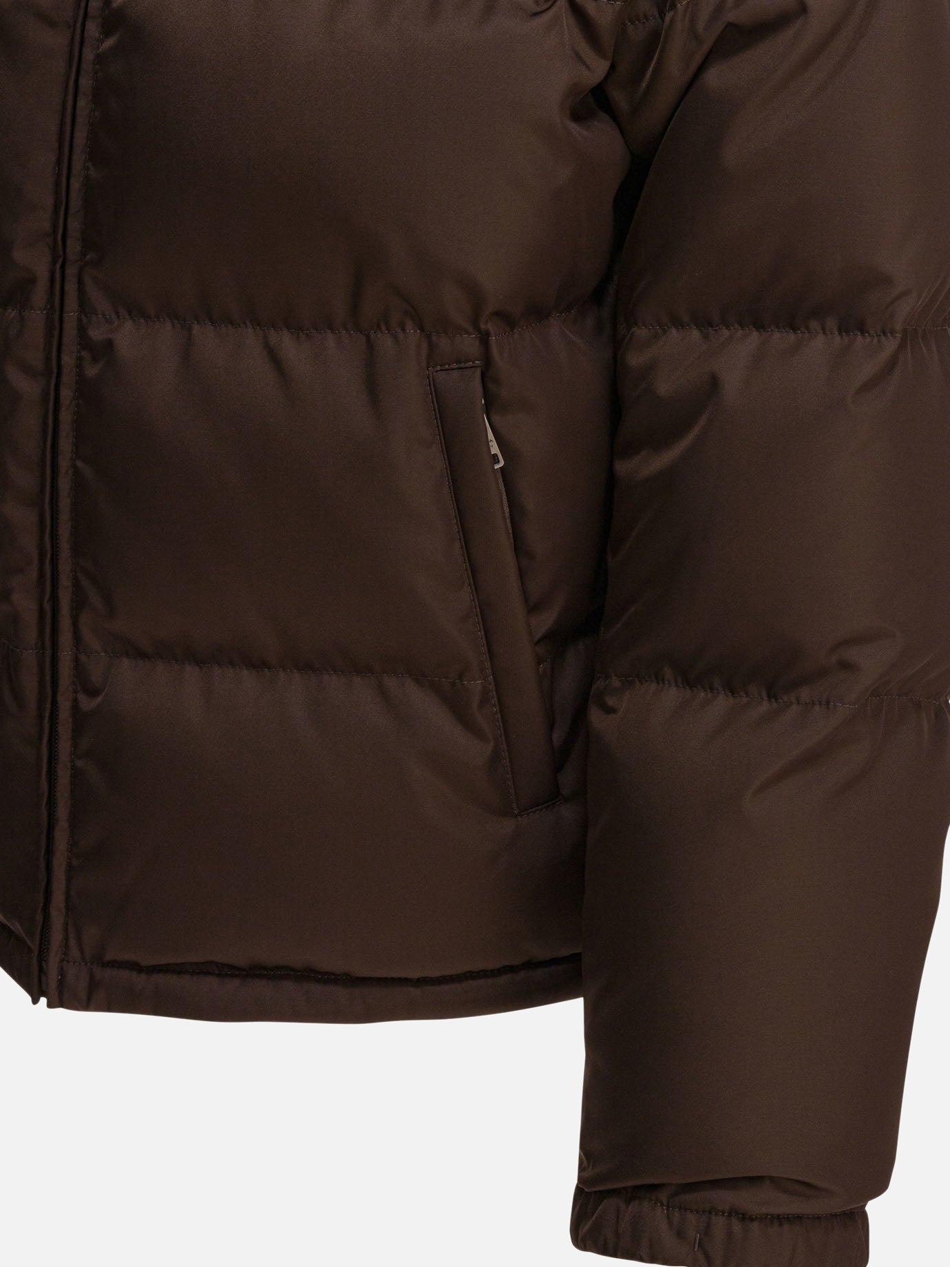 Down jackets Logo  Brown - Prada Men | PDP | VIETTI Online Store | thumbnail_4