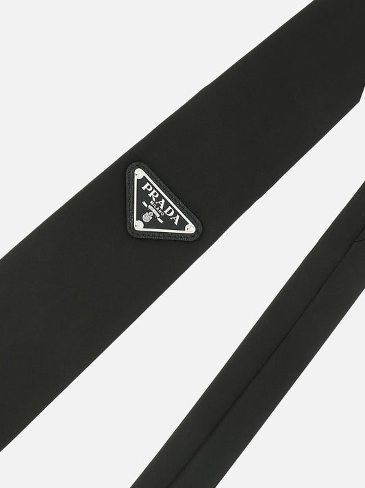 Ties 100% recycled polyamide  Black - Prada Men | PLP | VIETTI Online Store | 2
