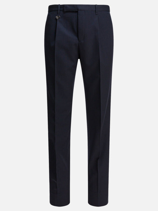 Leisure trousers Solid colour  Blue - Prada Men | PLP | VIETTI Online Store 
