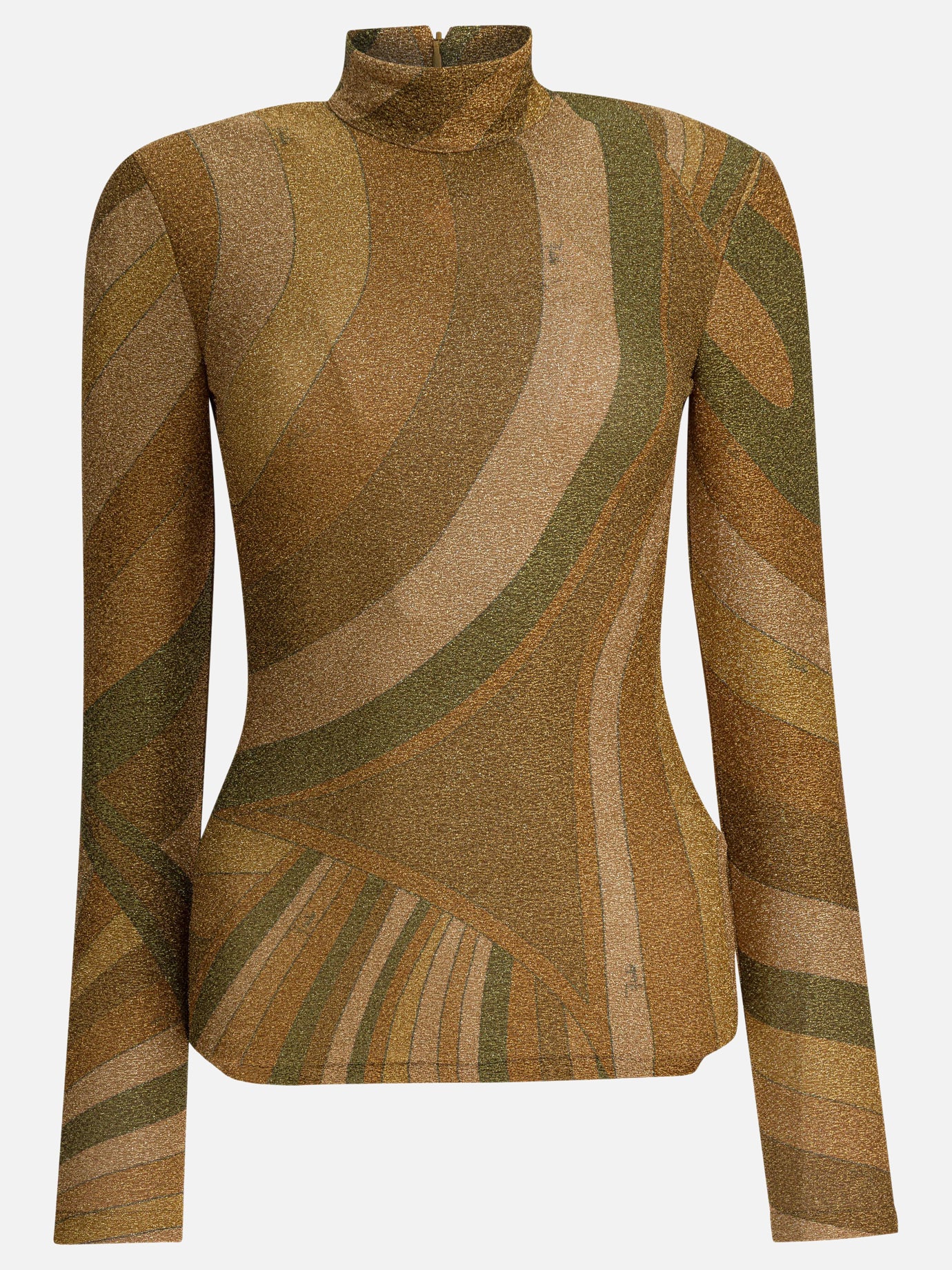 Mock neck t-shirts Graphics  Gold - Pucci Women | PDP | VIETTI Online Store | thumbnail