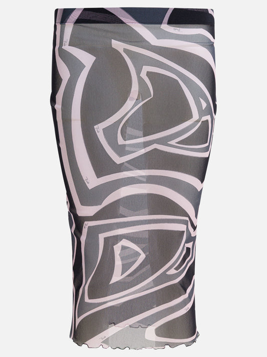 Midi skirts Print  Black - Pucci Women | PLP | VIETTI Online Store 
