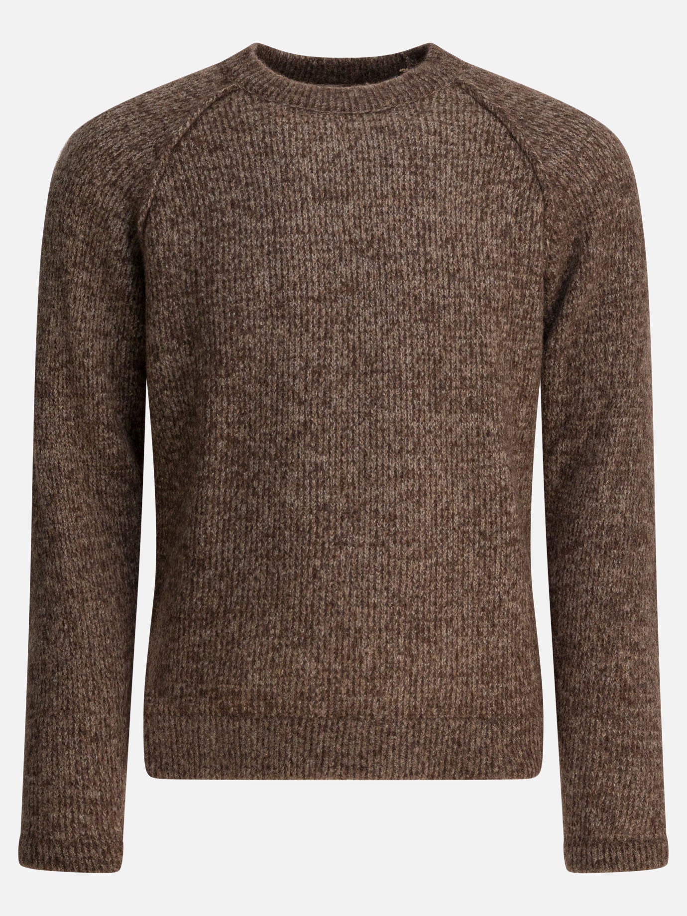Crewneck sweaters Solid colour  Brown - Rakkì Men | PDP | VIETTI Online Store | thumbnail