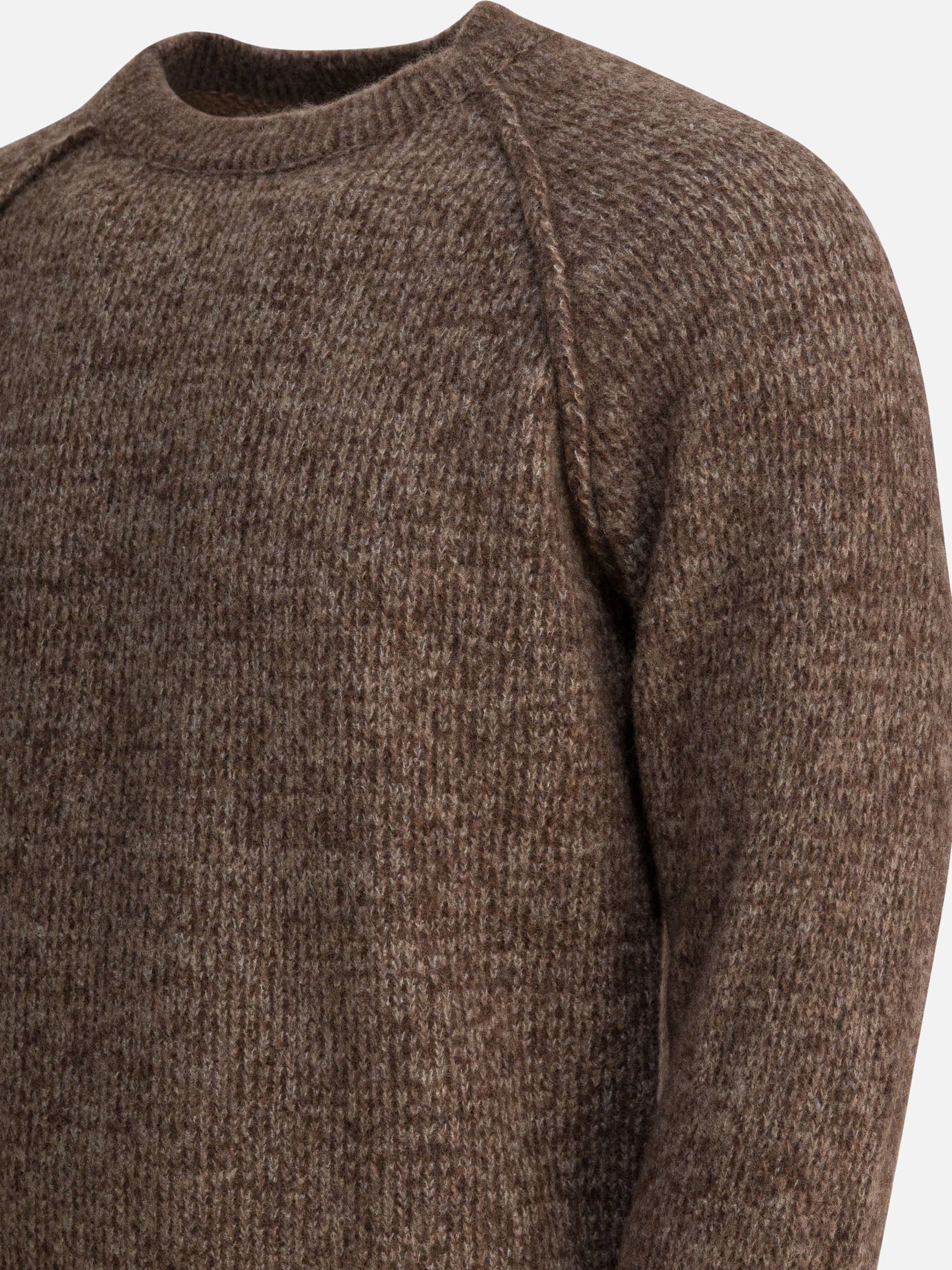 Crewneck sweaters Solid colour  Brown - Rakkì Men | PDP | VIETTI Online Store | Zoom-Modal_4
