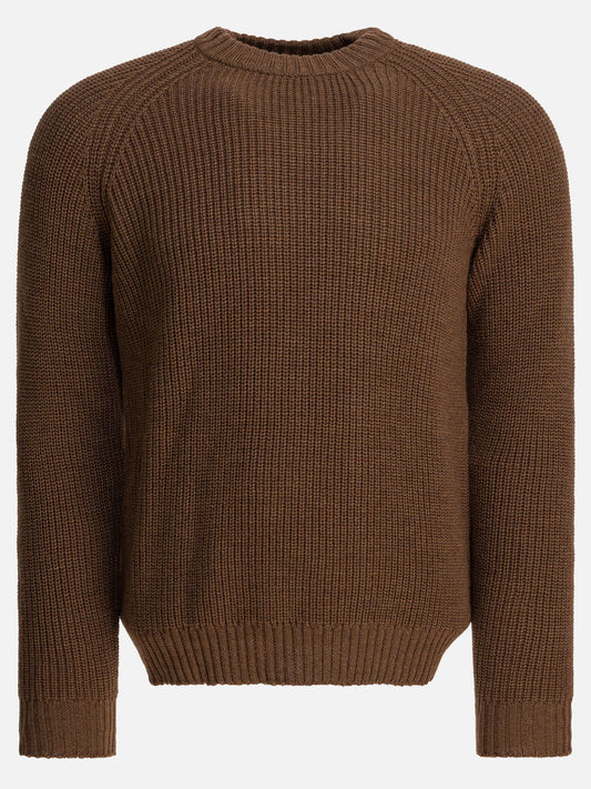 Crewneck sweaters Solid colour  Brown - Rakkì Men | PLP | VIETTI Online Store 
