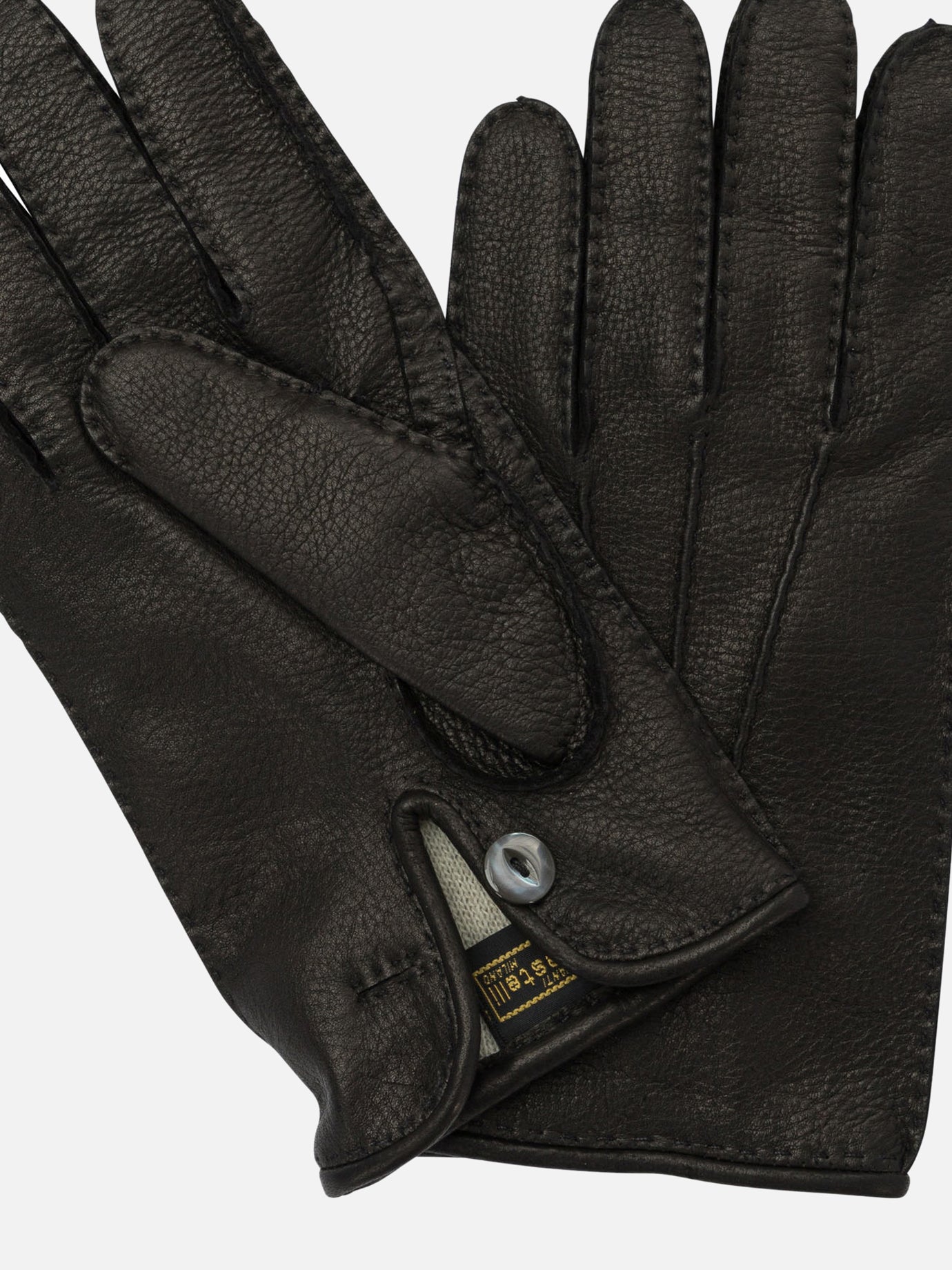Casual gloves 100% leather  Black - Restelli Men | PDP | VIETTI Online Store | Zoom-Modal_2
