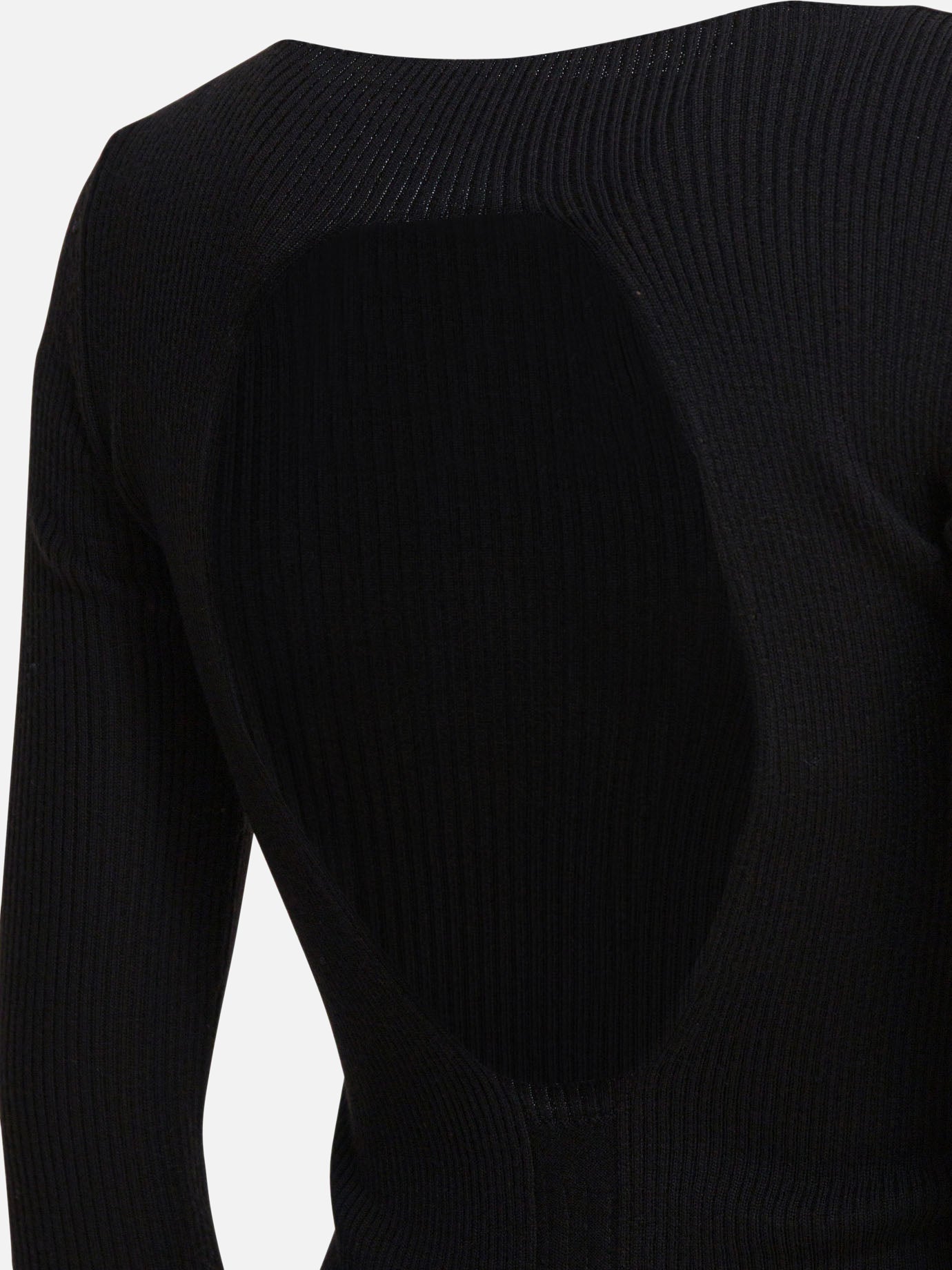 Boat neck sweaters Solid colour  Black - Rick Owens Women | PDP | VIETTI Online Store | Zoom-Modal_4
