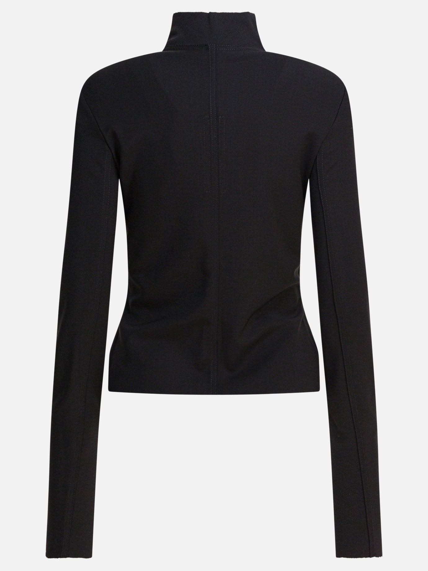 Quilted & Utility Jackets Solid colour  Black - Rick Owens Women | PDP | VIETTI Online Store | thumbnail_2