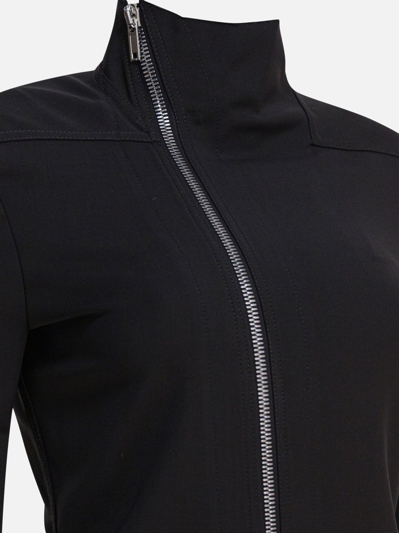 Quilted & Utility Jackets Solid colour  Black - Rick Owens Women | PDP | VIETTI Online Store | thumbnail_3