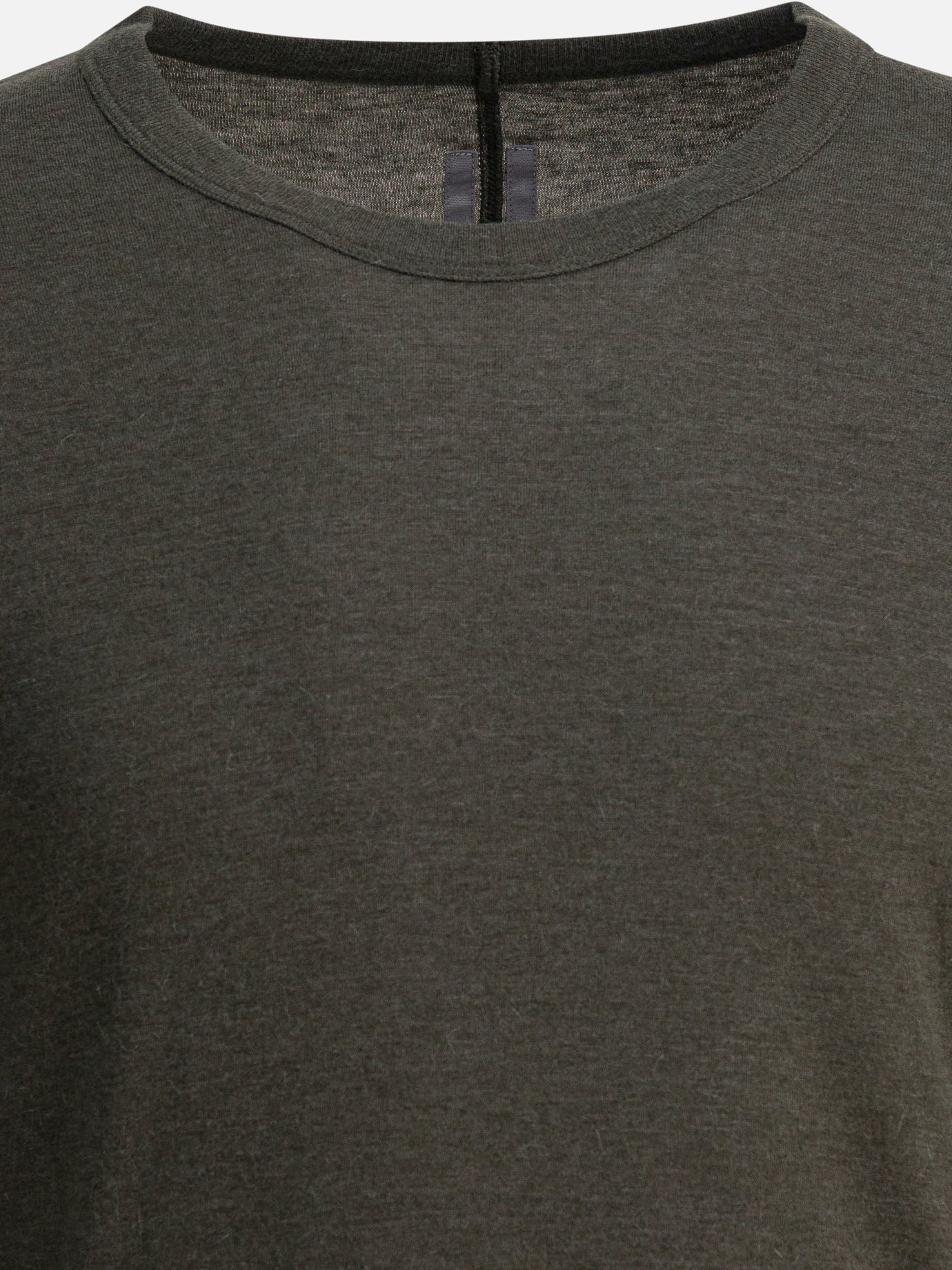 Crewneck t-shirts Solid colour  Green - Rick Owens Men | PDP | VIETTI Online Store | Zoom-Modal_3
