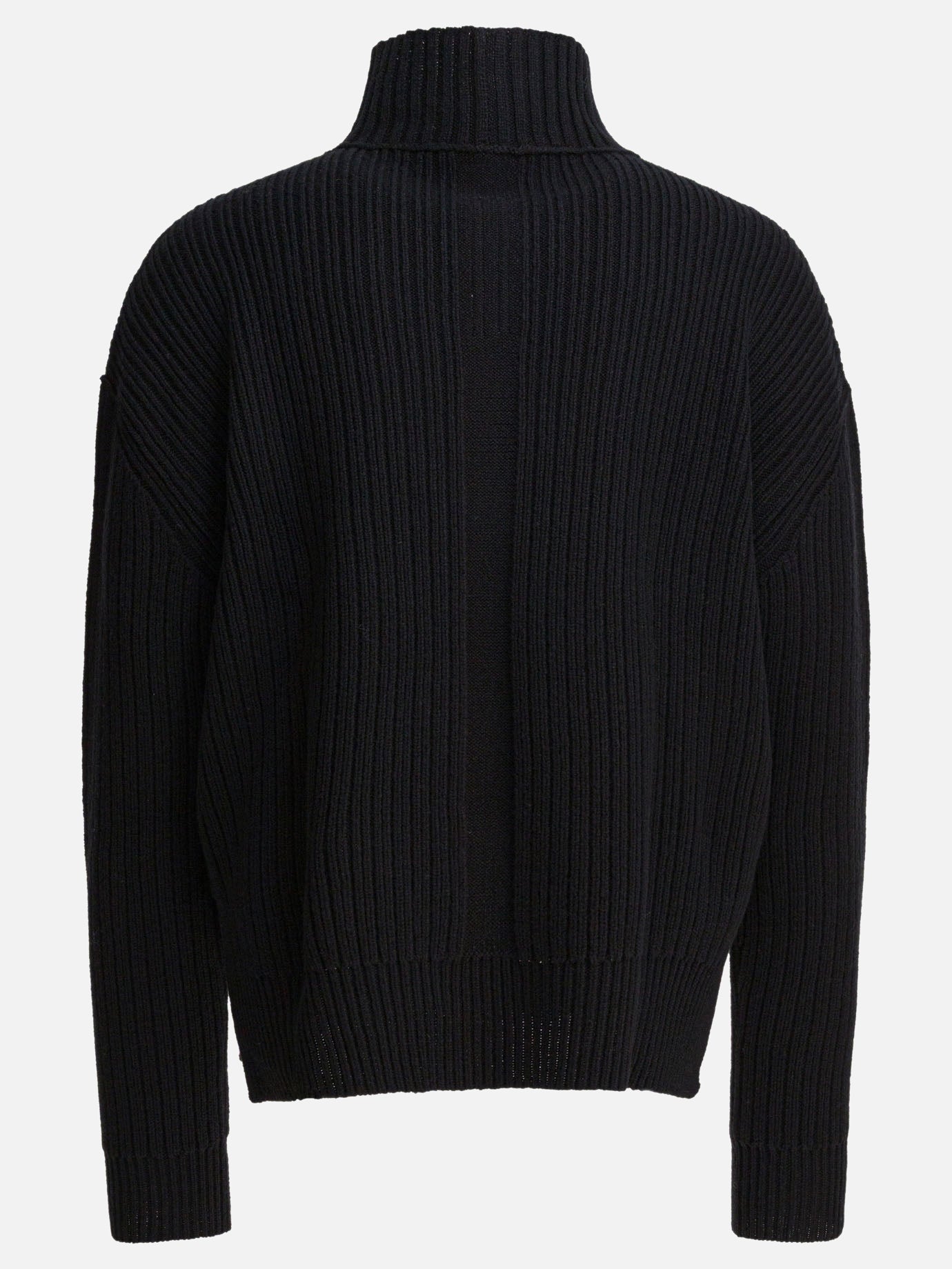 Turtleneck sweaters Solid colour  Black - Rick Owens Men | PDP | VIETTI Online Store | Zoom-Modal_2
