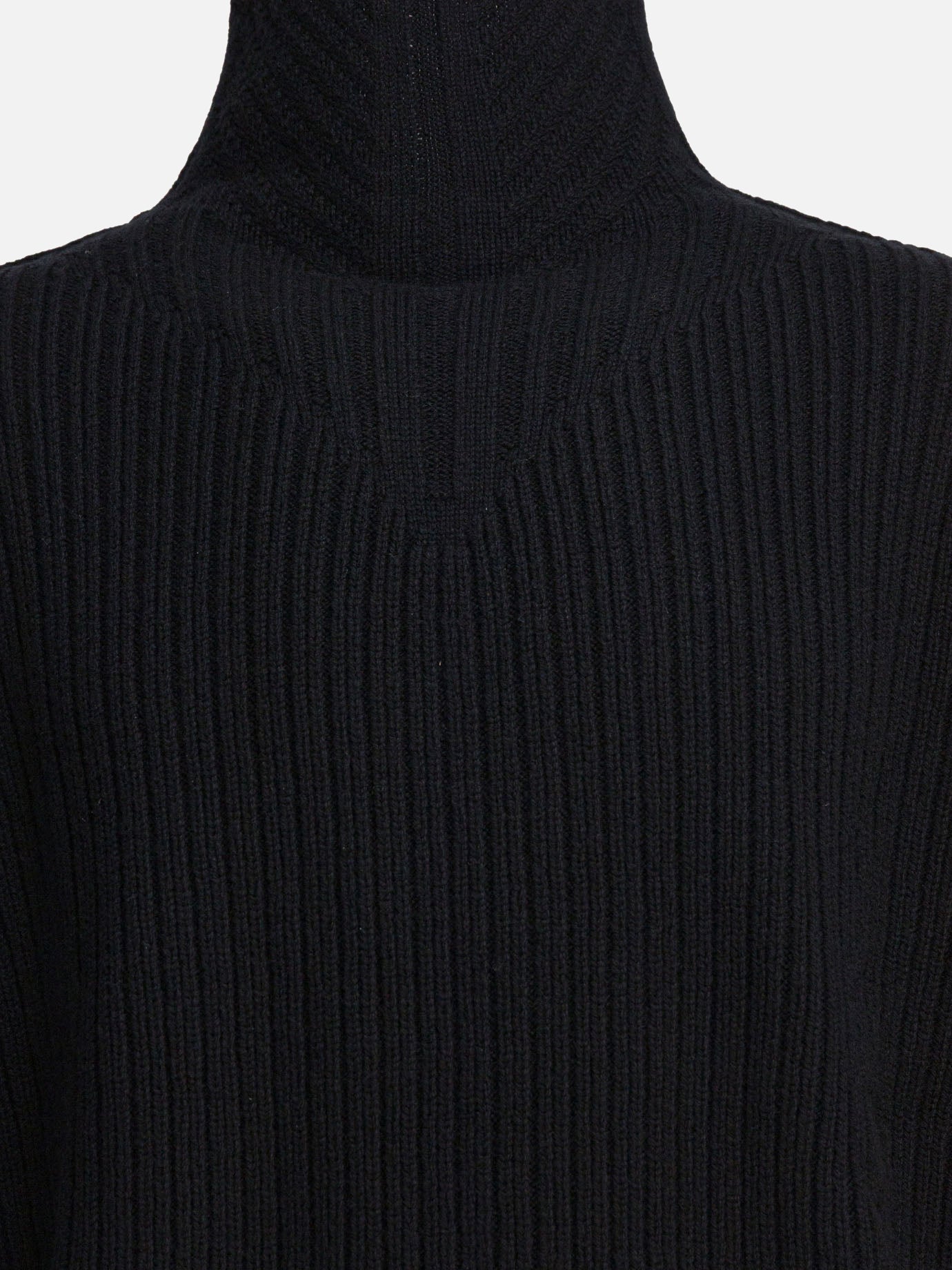 Turtleneck sweaters Solid colour  Black - Rick Owens Men | PDP | VIETTI Online Store | Zoom-Modal_3
