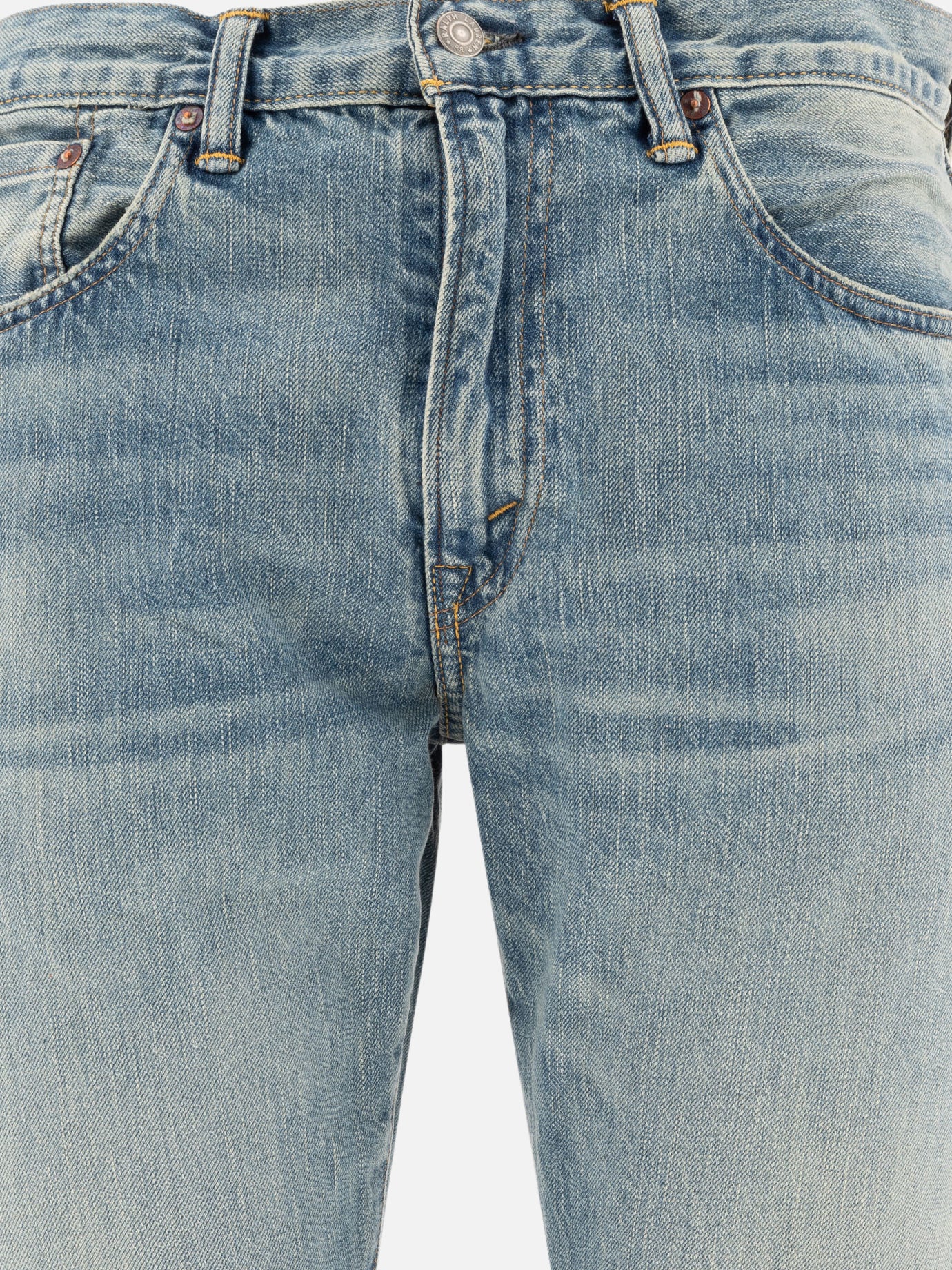 Straight-leg jeans Solid colour  Light blue - RRL by Ralph Lauren Men | PDP | VIETTI Online Store | Zoom-Modal_3
