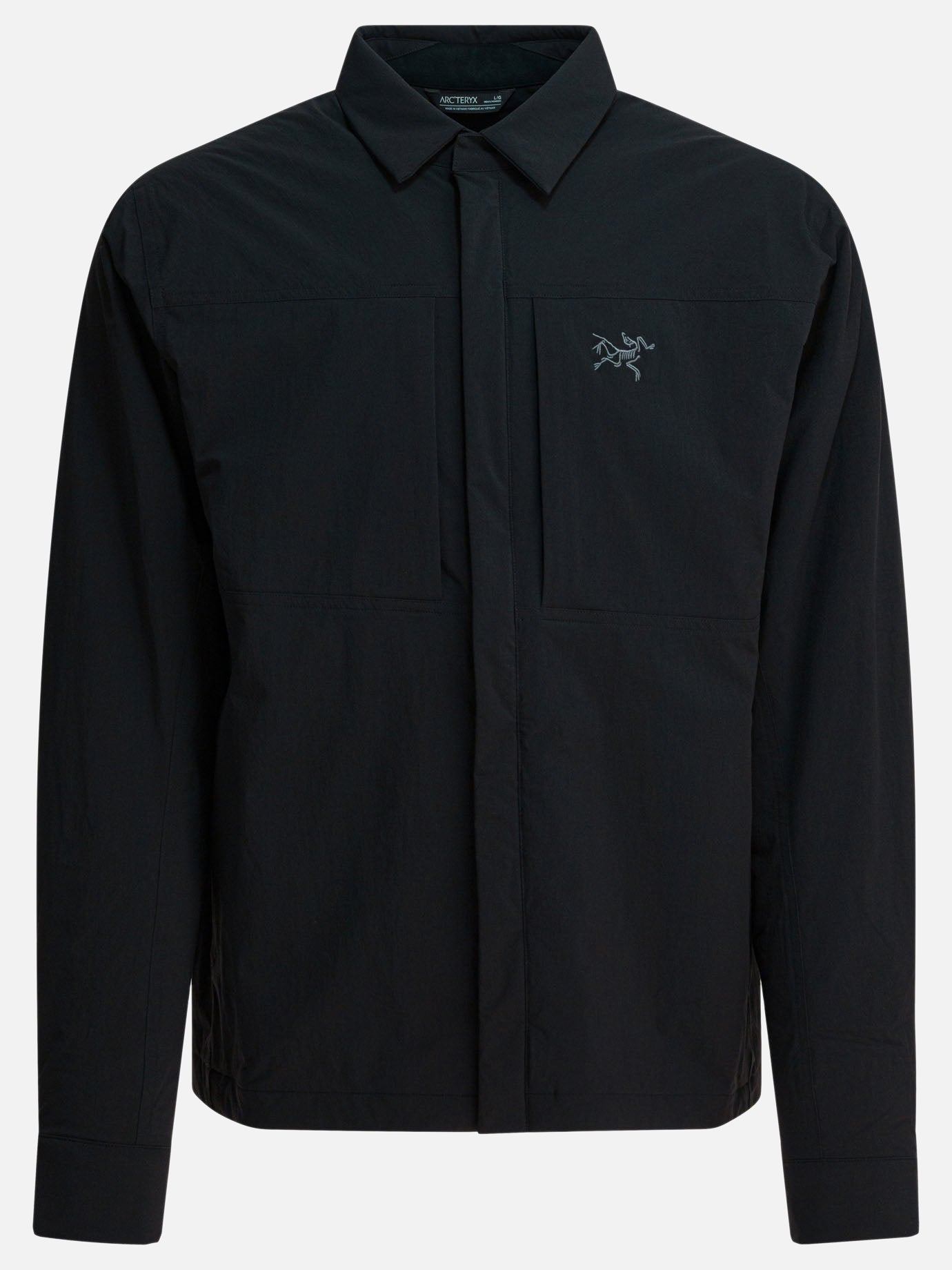 Overshirt jackets Logo  Black - Arc'teryx Men | PDP | VIETTI Online Store | Zoom-Modal
