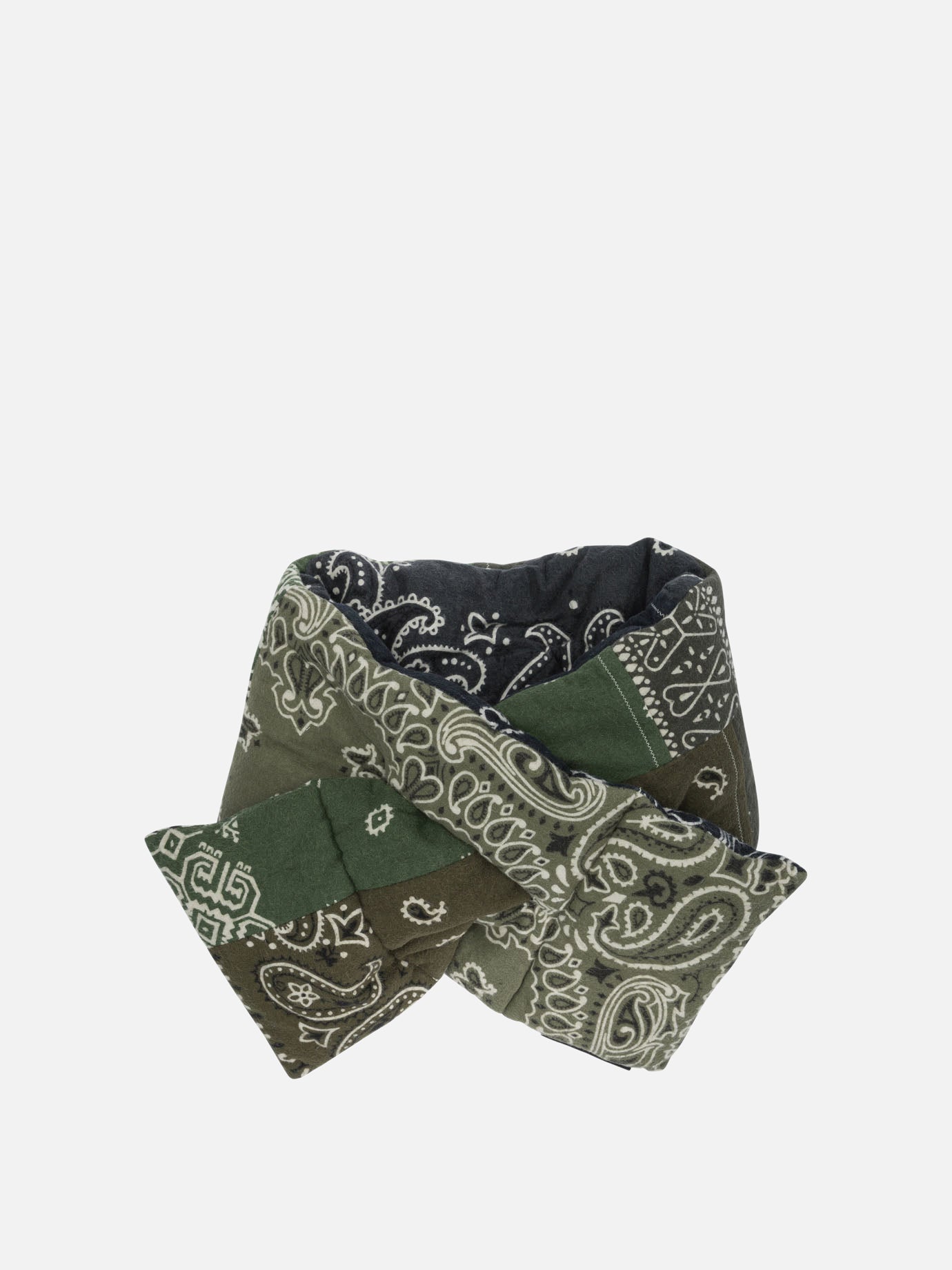Classic scarves 100% cotton  Green - KAPITAL Men | PDP | VIETTI Online Store | Zoom-Modal
