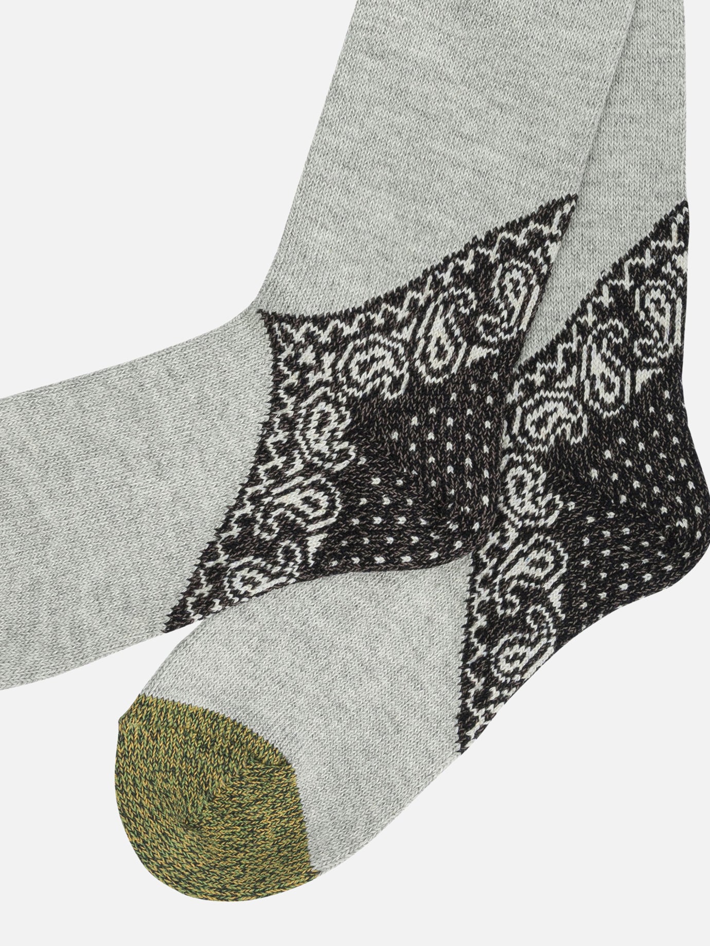 Classic socks 70% cotton 30% acrylic  Grey - KAPITAL Men | PDP | VIETTI Online Store | Zoom-Modal_2
