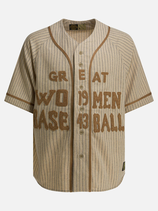 Casual shirts Striped  Beige - KAPITAL Men | PLP | VIETTI Online Store 
