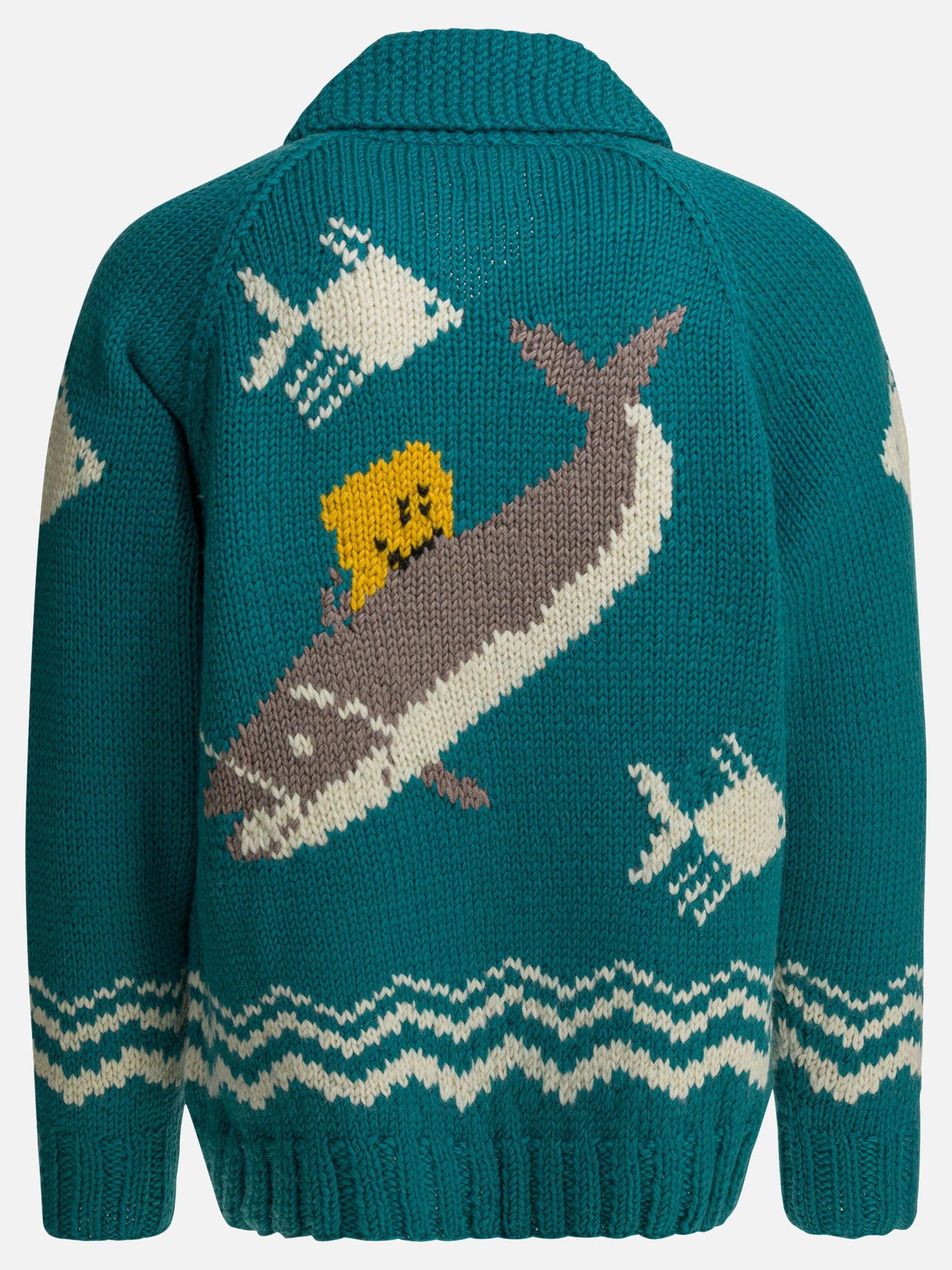 Zipped sweaters Graphics  Light blue - KAPITAL Men | PDP | VIETTI Online Store | Zoom-Modal_2
