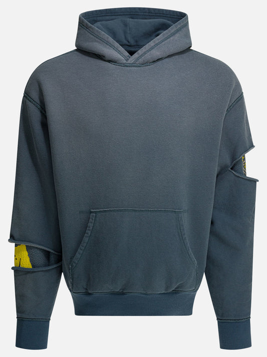 Hoodies Solid colour  Blue - KAPITAL Men | PLP | VIETTI Online Store 
