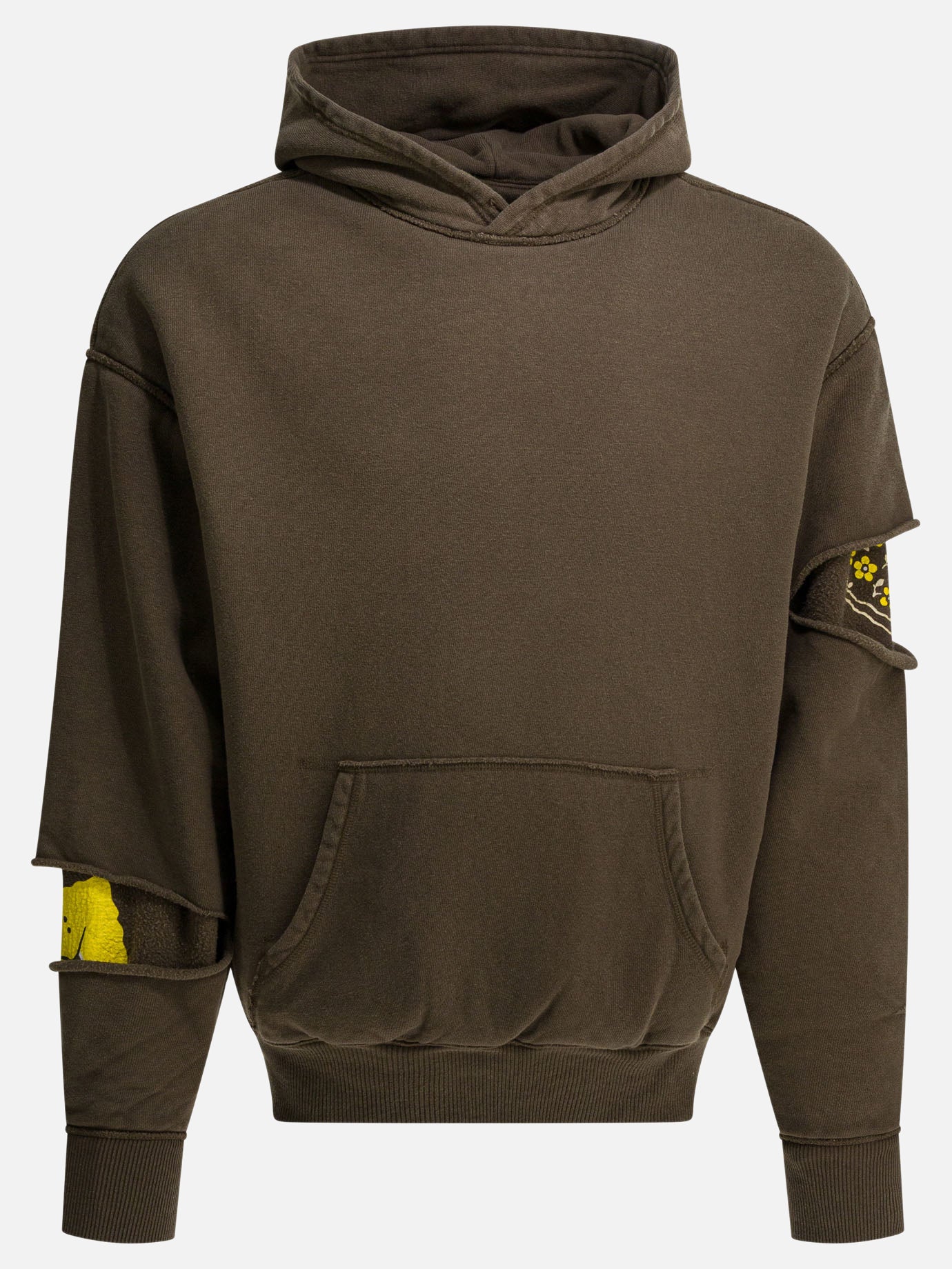 Hoodies Solid colour  Brown - KAPITAL Men | PDP | VIETTI Online Store | Zoom-Modal
