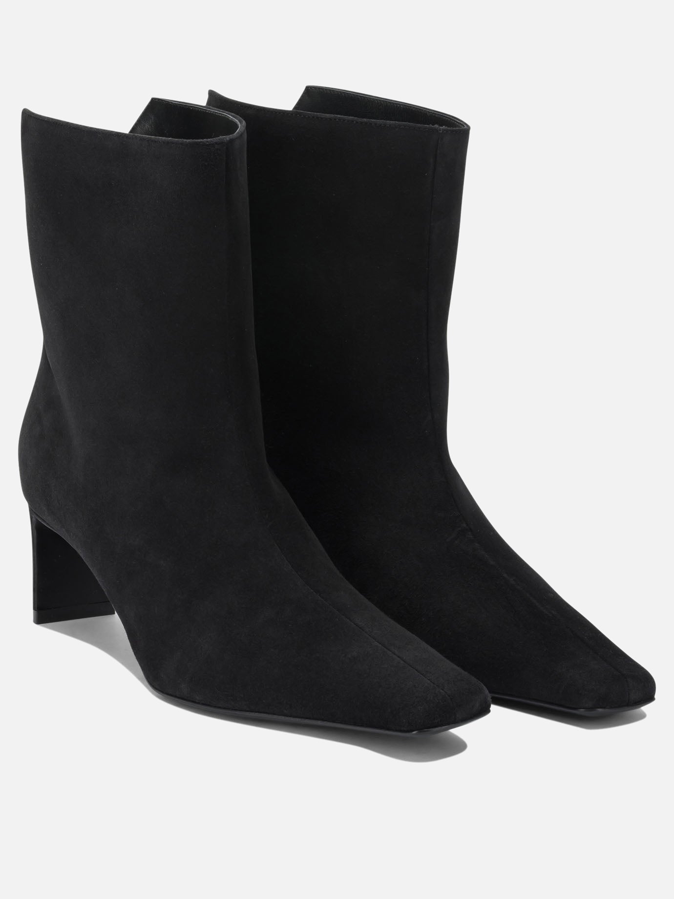 Pull-on boots 100% chlorofibre - 100% chlorofibre  Black - Khaite Women | PDP | VIETTI Online Store | Zoom-Modal_2

