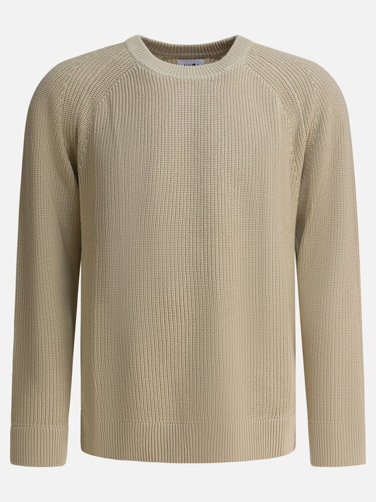 Crewneck sweaters Solid colour  Beige - NN.07 Men | PLP | VIETTI Online Store 
