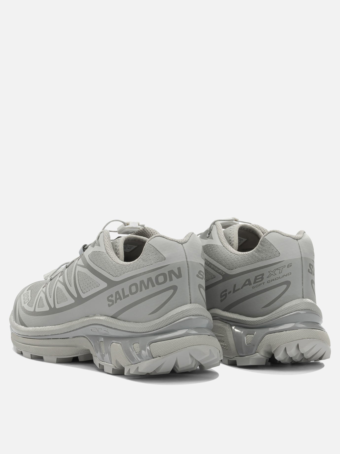 Low top sneakers 100% mesh - 100% rubber  Grey - Salomon Men | PDP | VIETTI Online Store | thumbnail_4