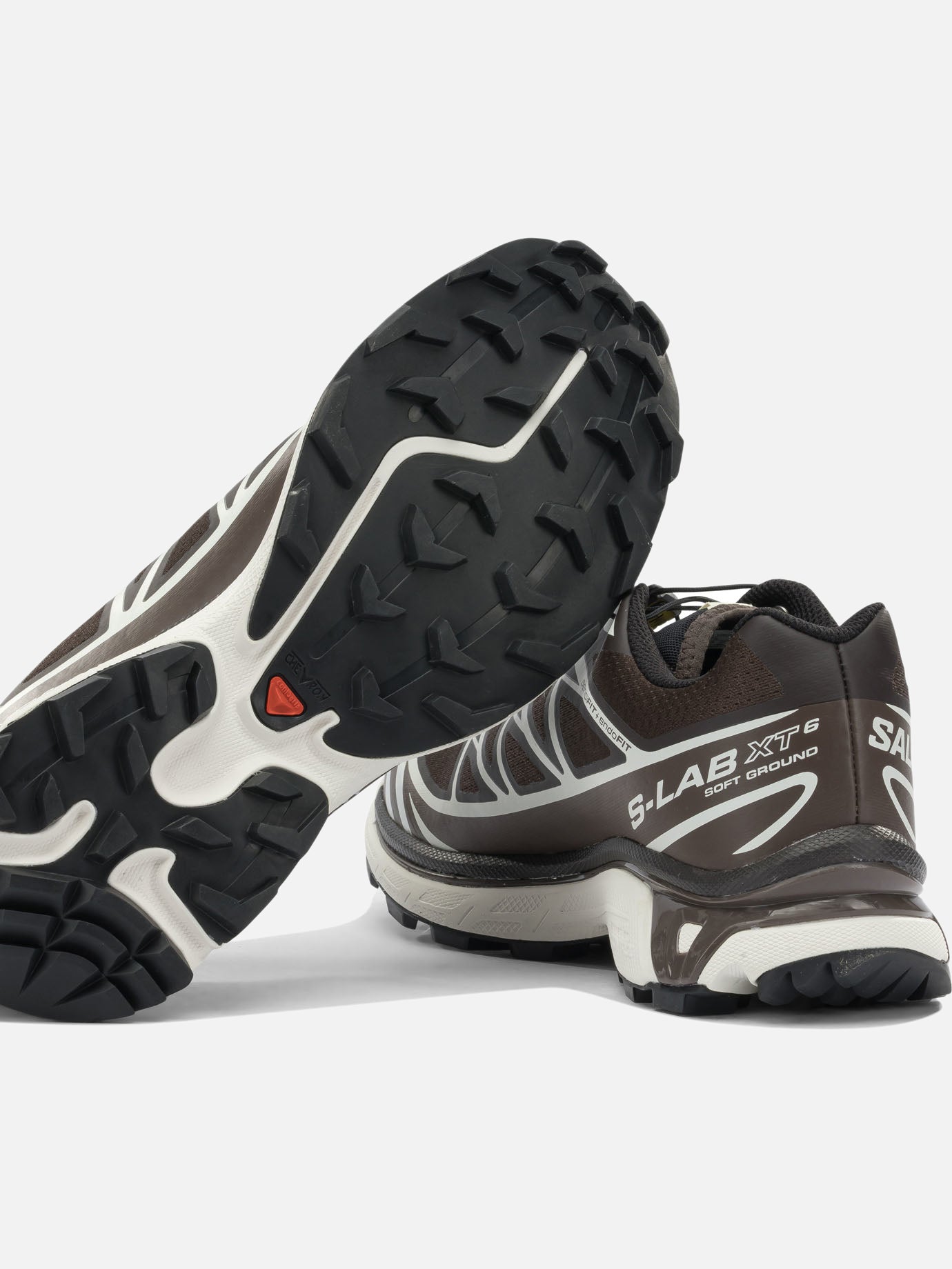 Low top sneakers 100% mesh - 100% rubber  Brown - Salomon Men | PDP | VIETTI Online Store | Zoom-Modal_5
