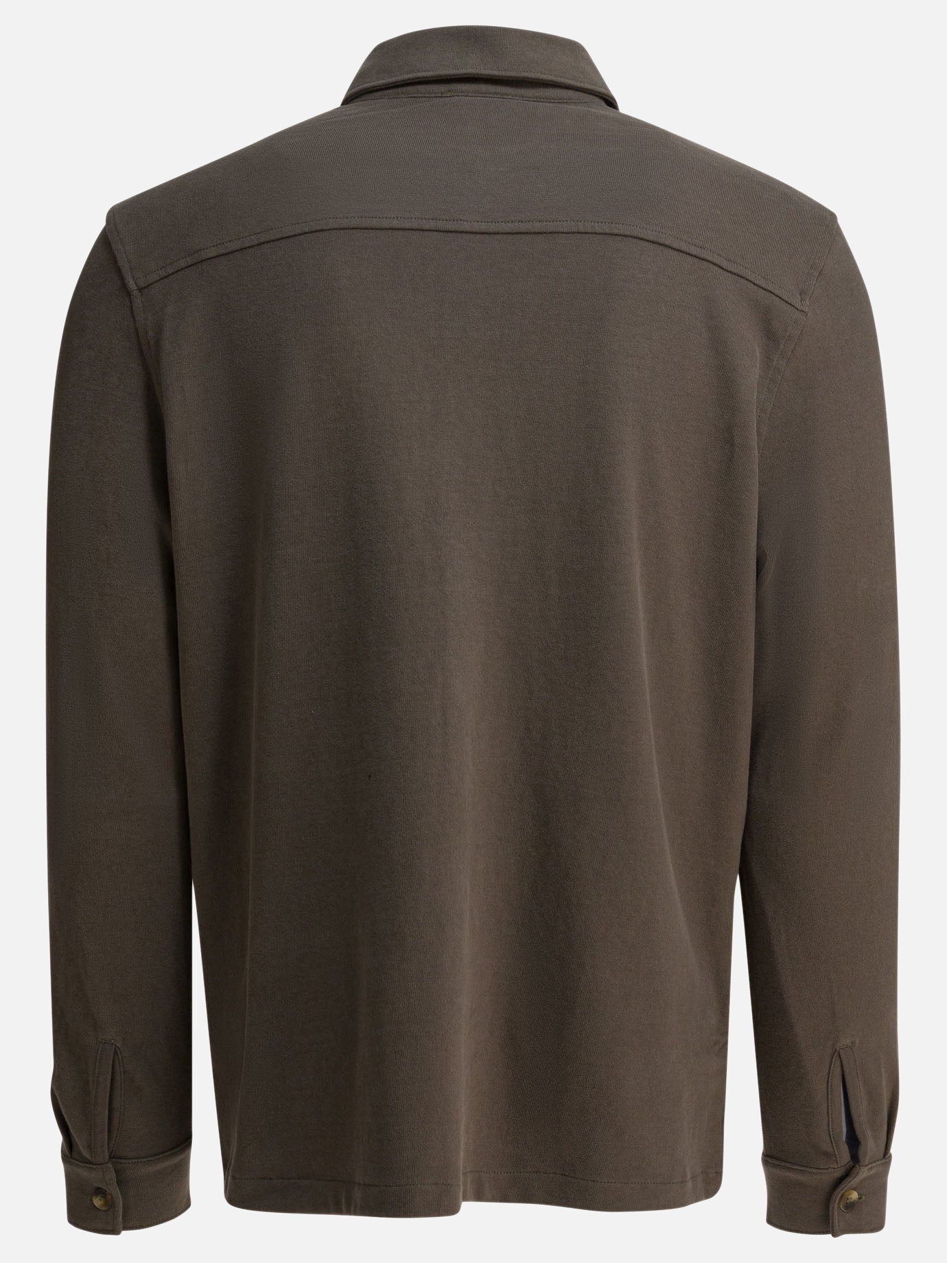 Overshirt jackets Solid colour  Brown - Vince Men | PDP | VIETTI Online Store | thumbnail_2