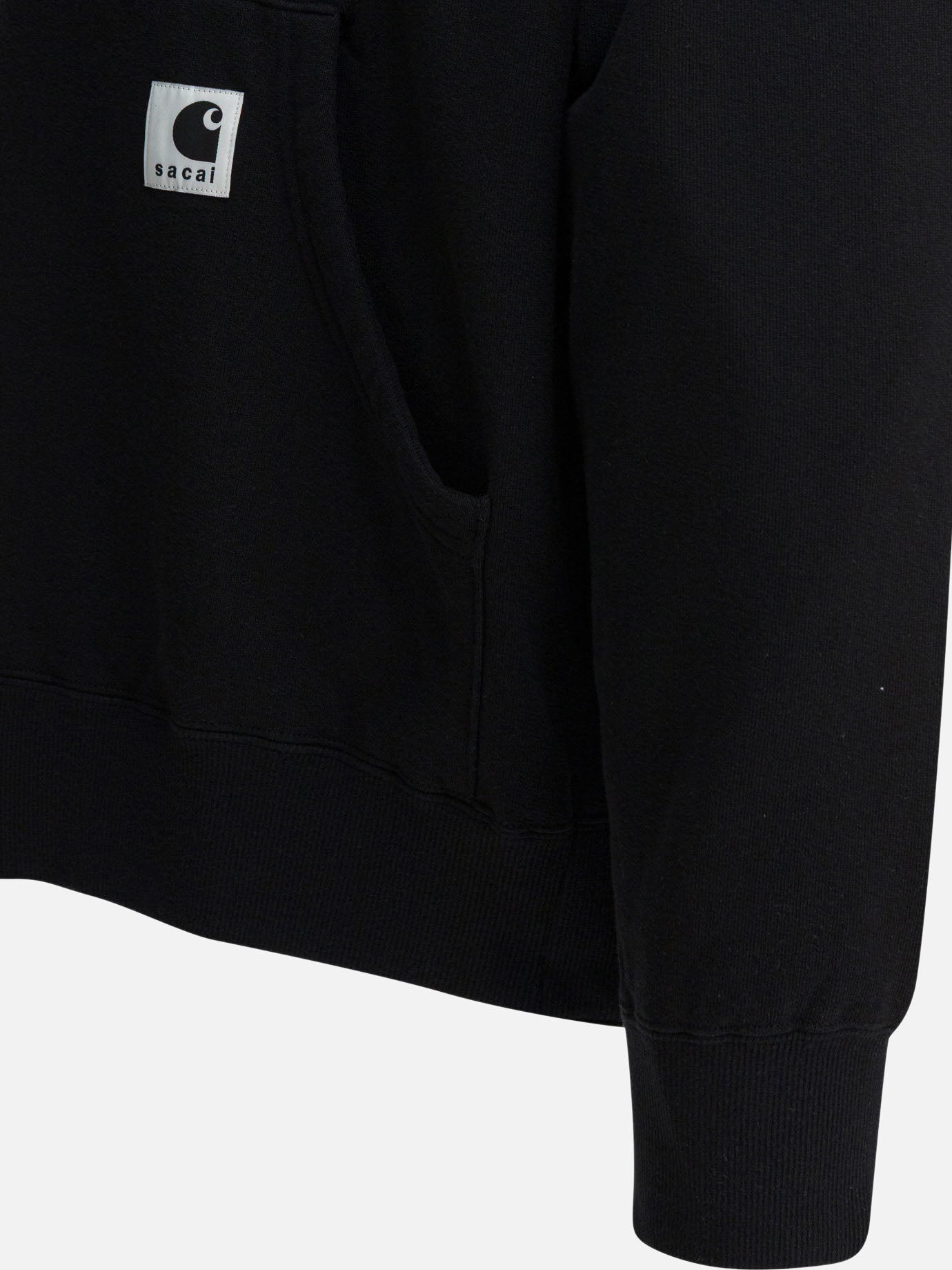 Hoodies Logo  Black - Sacai Men | PDP | VIETTI Online Store | Zoom-Modal_4
