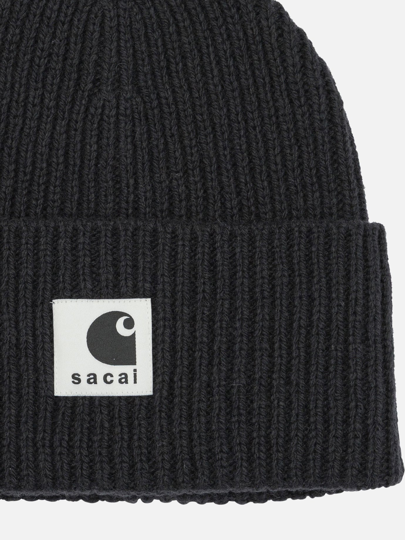 Beanies Logo  Black - Sacai Men | PDP | VIETTI Online Store | Zoom-Modal_3
