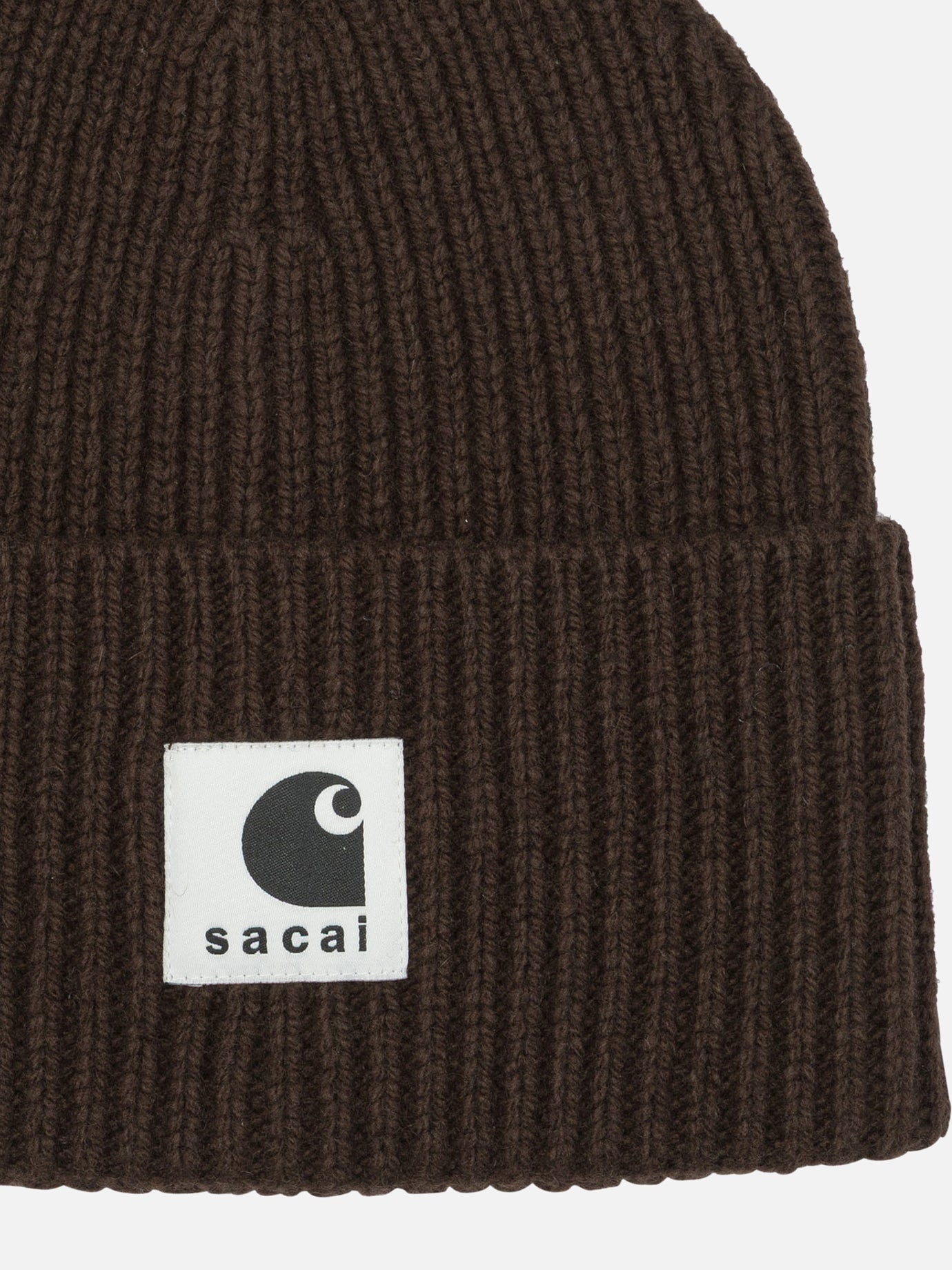 Beanies Logo  Brown - Sacai Men | PDP | VIETTI Online Store | thumbnail_3