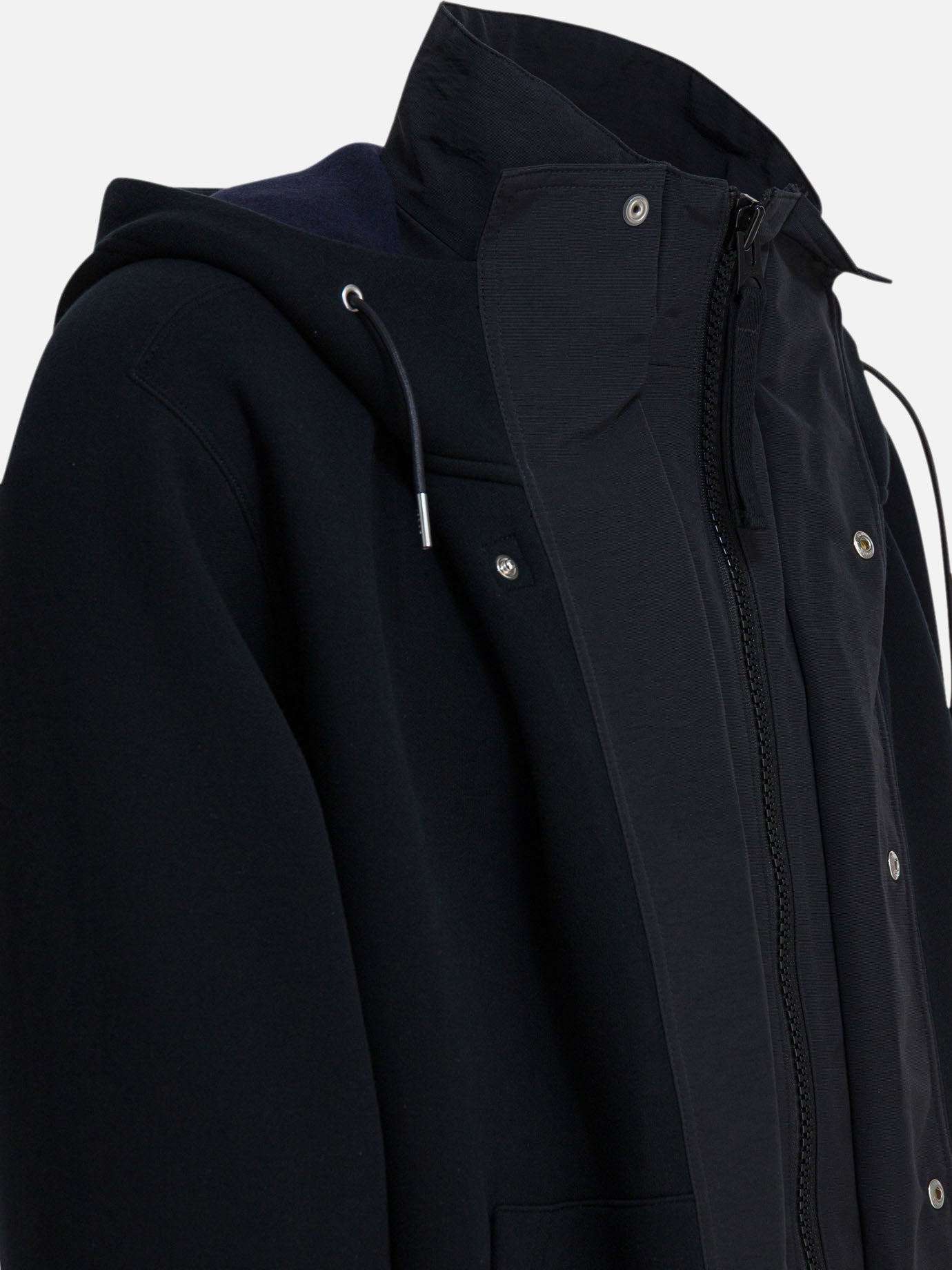 Quilted & Utility Jackets Solid colour  Black - Sacai Men | PDP | VIETTI Online Store | thumbnail_4