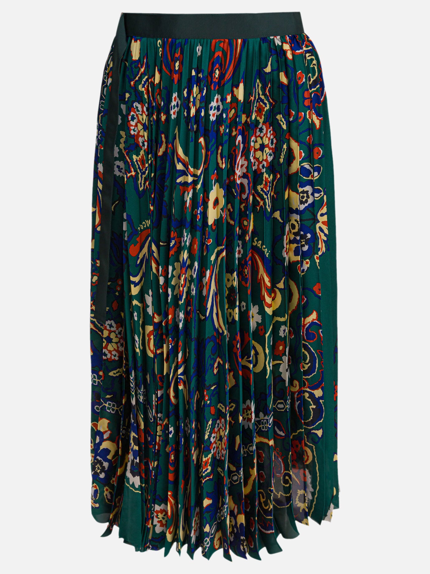 Long skirts Floral  Green - Sacai Women | PDP | VIETTI Online Store | thumbnail