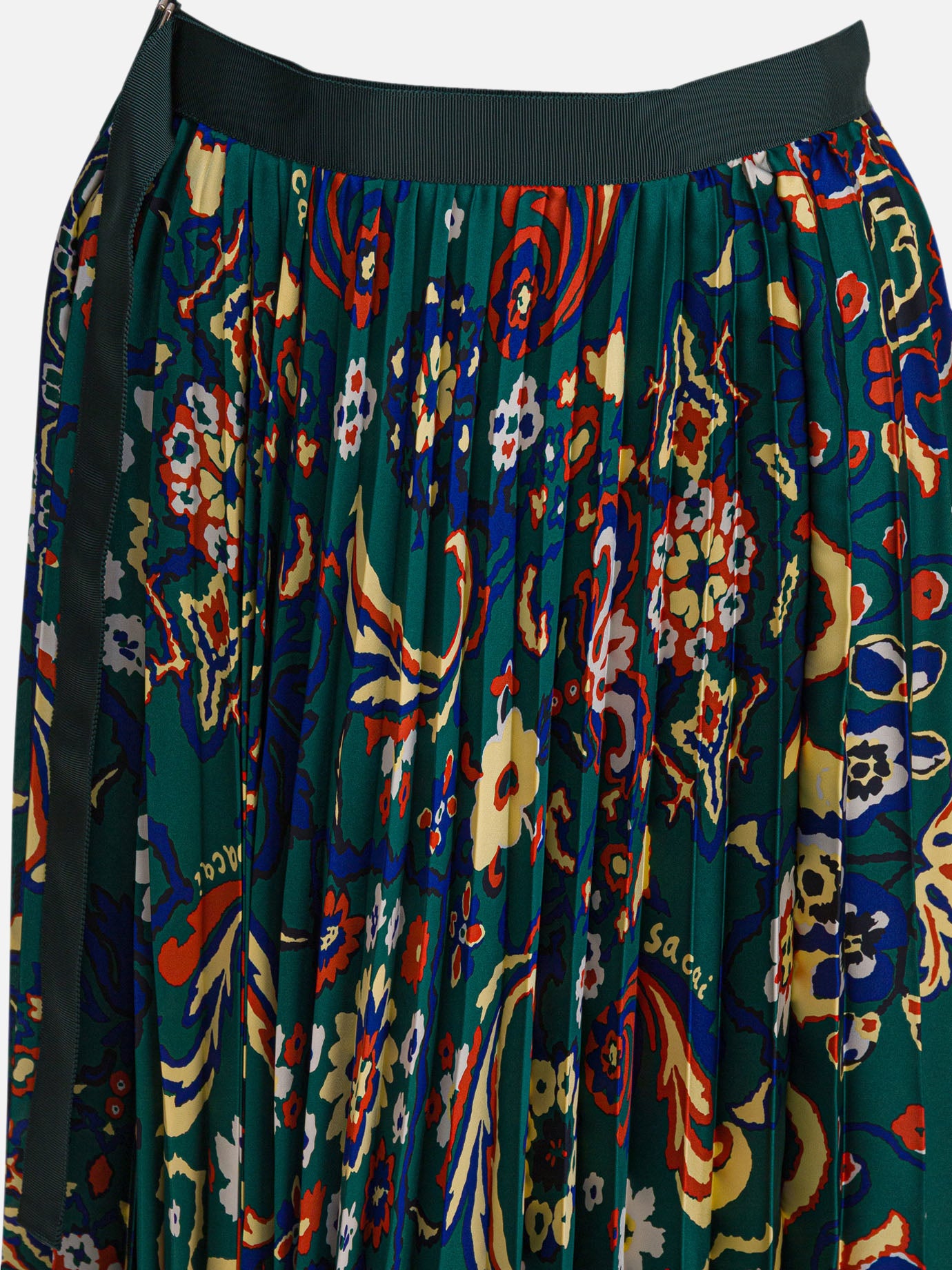 Long skirts Floral  Green - Sacai Women | PDP | VIETTI Online Store | Zoom-Modal_3
