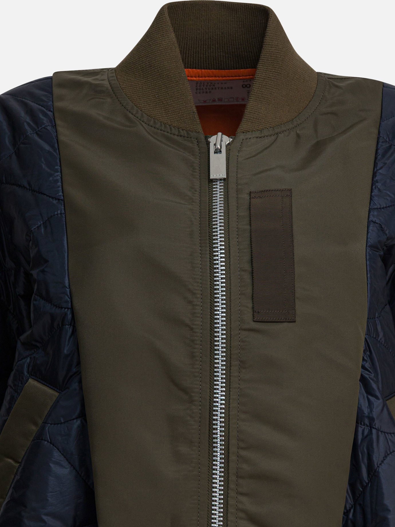 Bomber jackets Textured knit  Green - Sacai Women | PDP | VIETTI Online Store | Zoom-Modal_3
