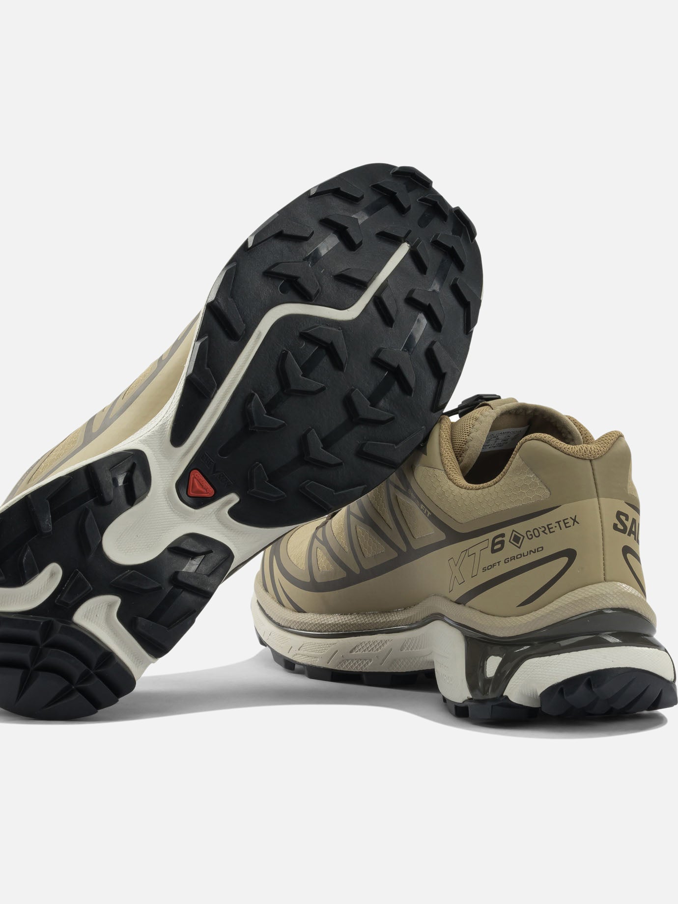 High top sneakers 50% synthetic leather 50% mesh - 100% rubber  Beige - Salomon Men | PDP | VIETTI Online Store | thumbnail_5