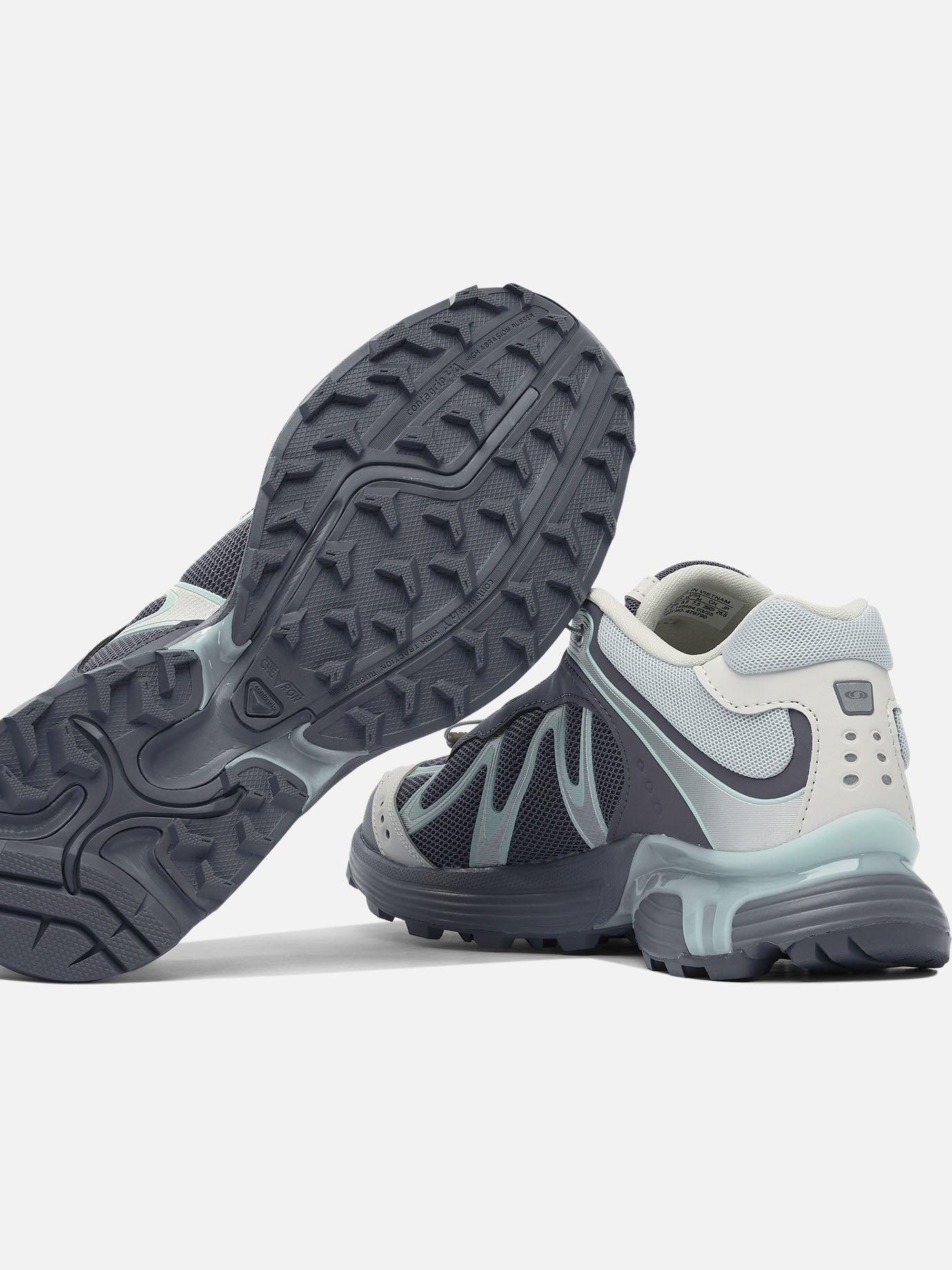 Low top sneakers 50% synthetic leather 50% mesh - 100% rubber  Grey - Salomon Men | PDP | VIETTI Online Store | Zoom-Modal_5
