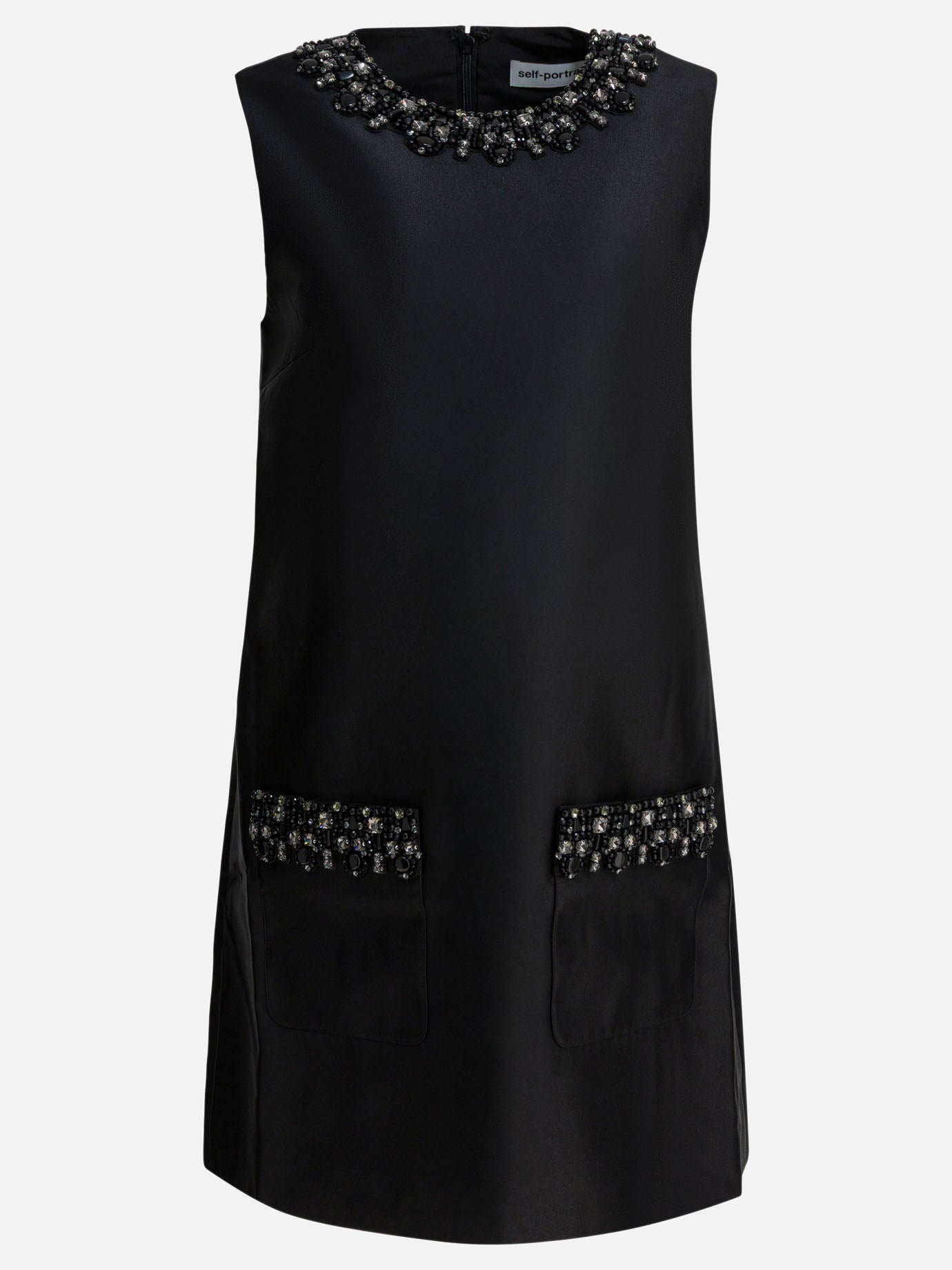 Mini dresses Embroidered  Black - Self-portrait Women | PDP | VIETTI Online Store | Zoom-Modal
