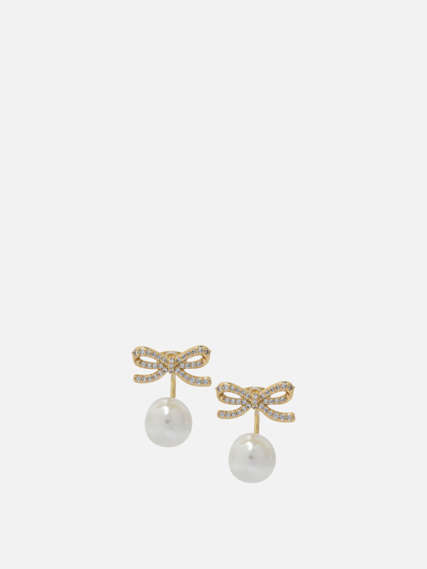 Earrings 100% copper  Gold - Self-portrait Women | PDP | VIETTI Online Store | thumbnail