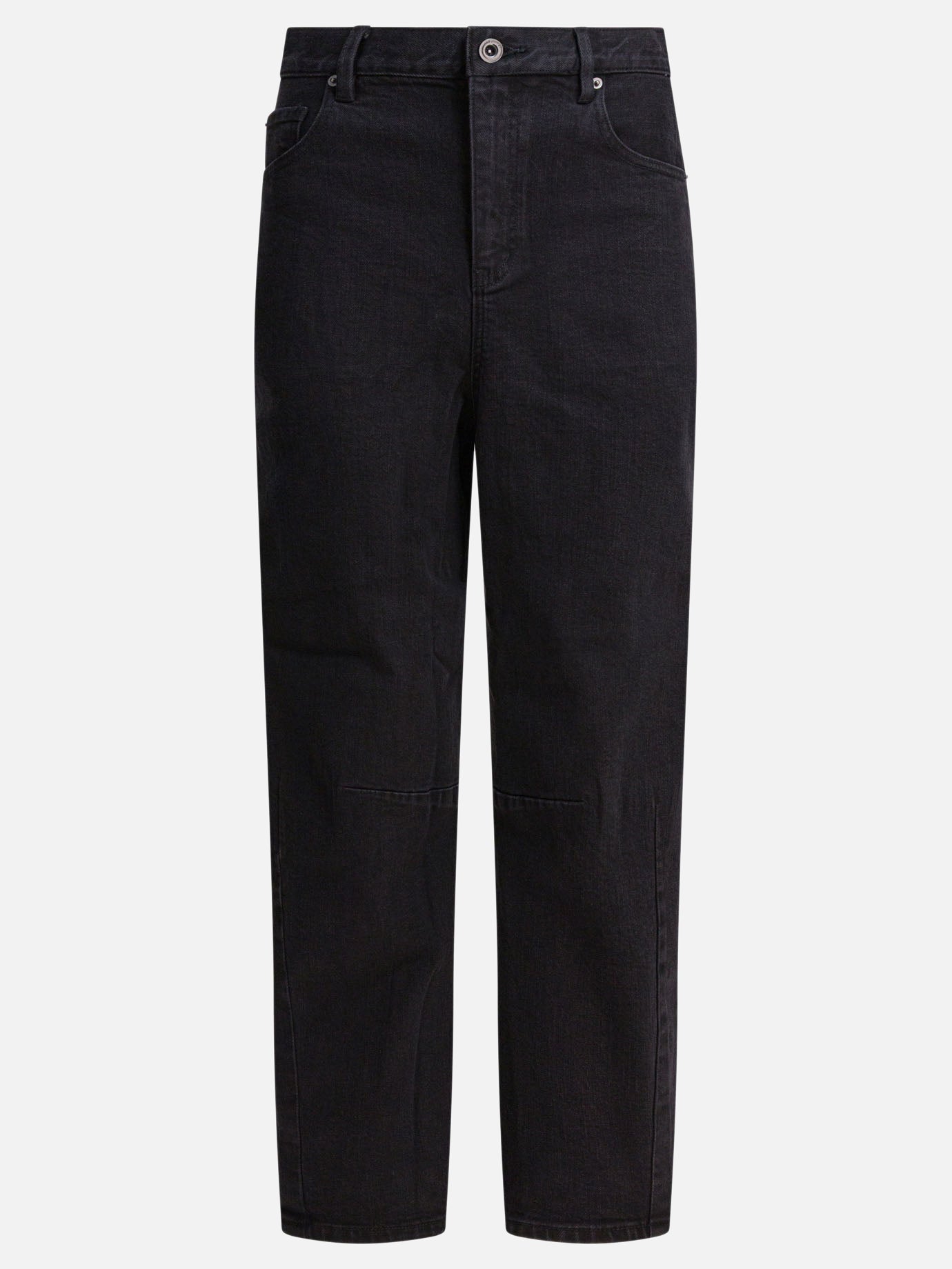 Wide-leg jeans Solid colour  Black - Self-portrait Women | PDP | VIETTI Online Store | Zoom-Modal
